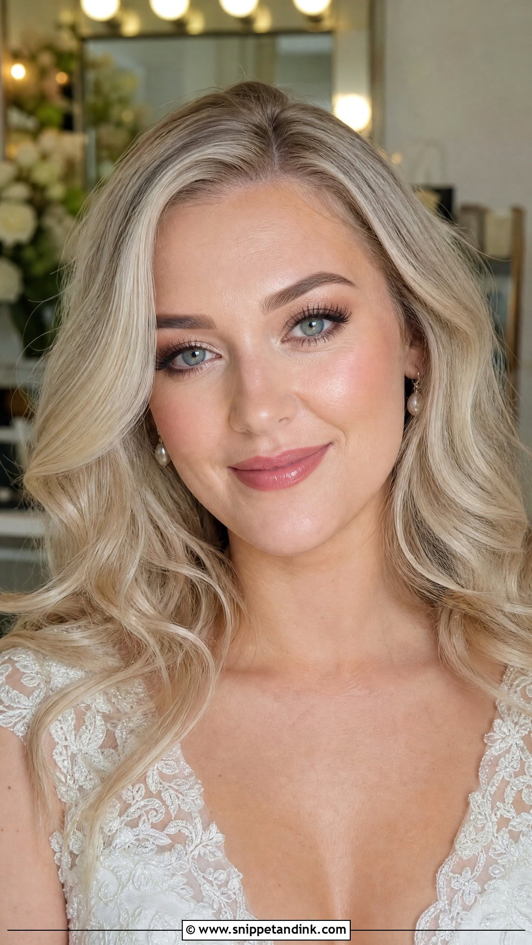 Natural Glam Wedding Makeup For Fair Skin - Snippet and Ink - 30 Natural Glam Wedding Makeup Ideas