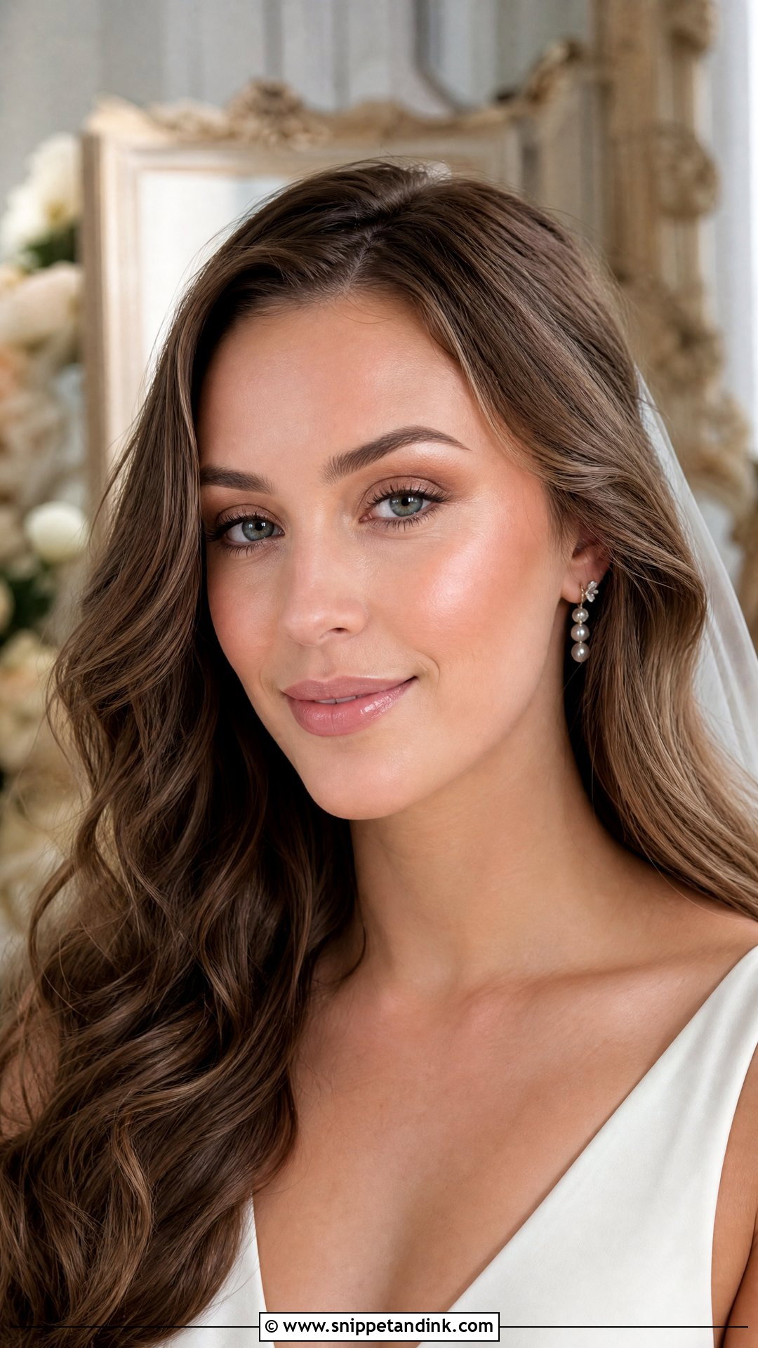 Natural Glowy Bridal Makeup For Brown Eyes - Snippet and Ink - 25 Glowy Bridal Makeup for Brown Eyes