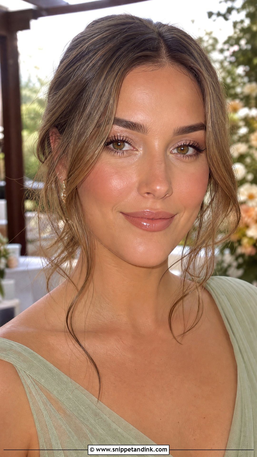 Natural Glowy Skin Wedding Guest Makeup - Snippet and Ink - 20 Natural Makeup for Wedding Guest Ideas