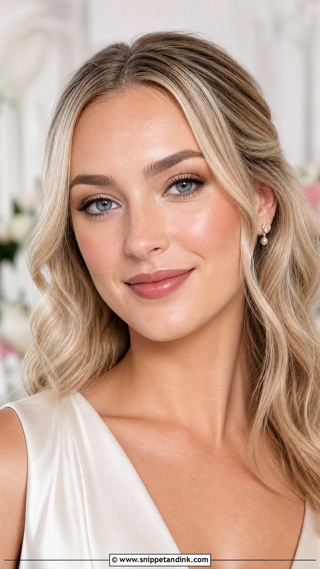 Natural Glowy Wedding Makeup For Brown Eyes - Snippet and Ink - 20 Glowy Wedding Makeup for Brown Eyes
