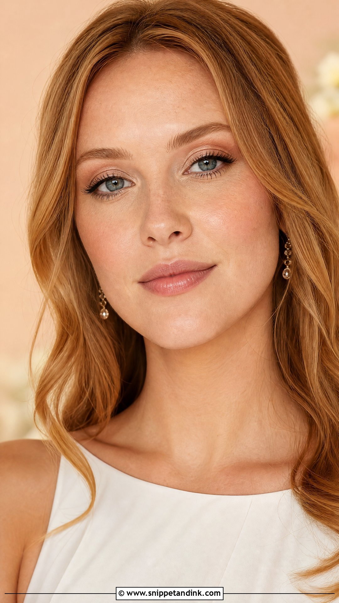 Natural Golden Bridal Makeup - Snippet and Ink - 20 Golden Bridal Makeup Ideas