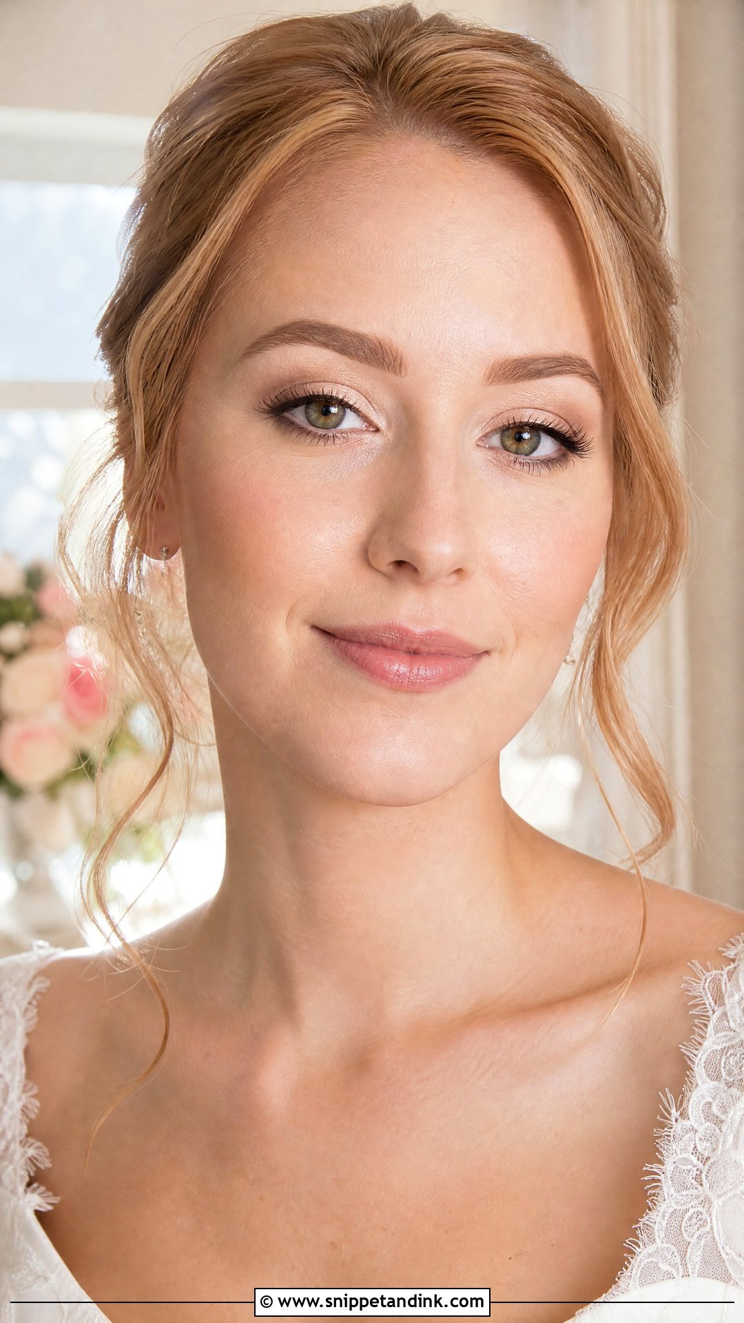 Natural Green Eye Bridal Makeup - Snippet and Ink - 20 Green Eye Bridal Makeup Ideas