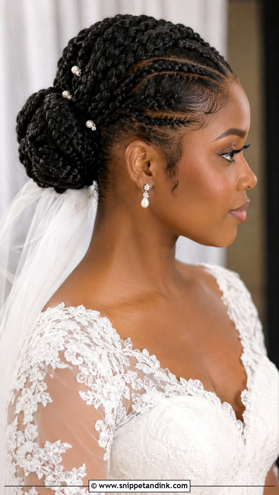 Natural High Puff Wedding Hairstyle - Snippet and Ink - 15 Natural Hairstyles for Wedding Bride