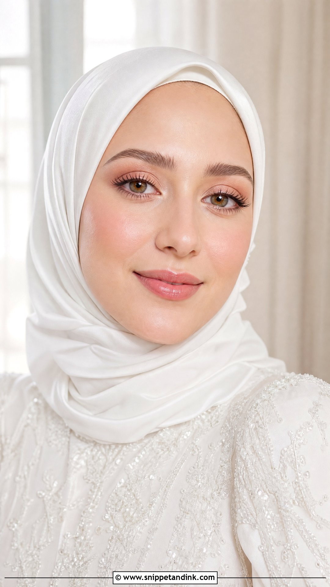 Natural Hijab Bridal Makeup - Snippet and Ink - 25 Wedding Makeup Hijab Ideas
