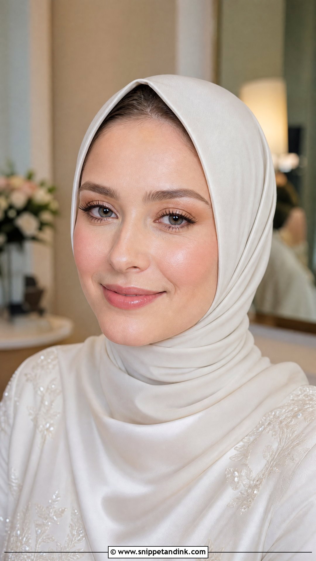 Natural Hijabi Bridal Makeup - Snippet and Ink - 20 Hijabi Bridal Makeup Ideas