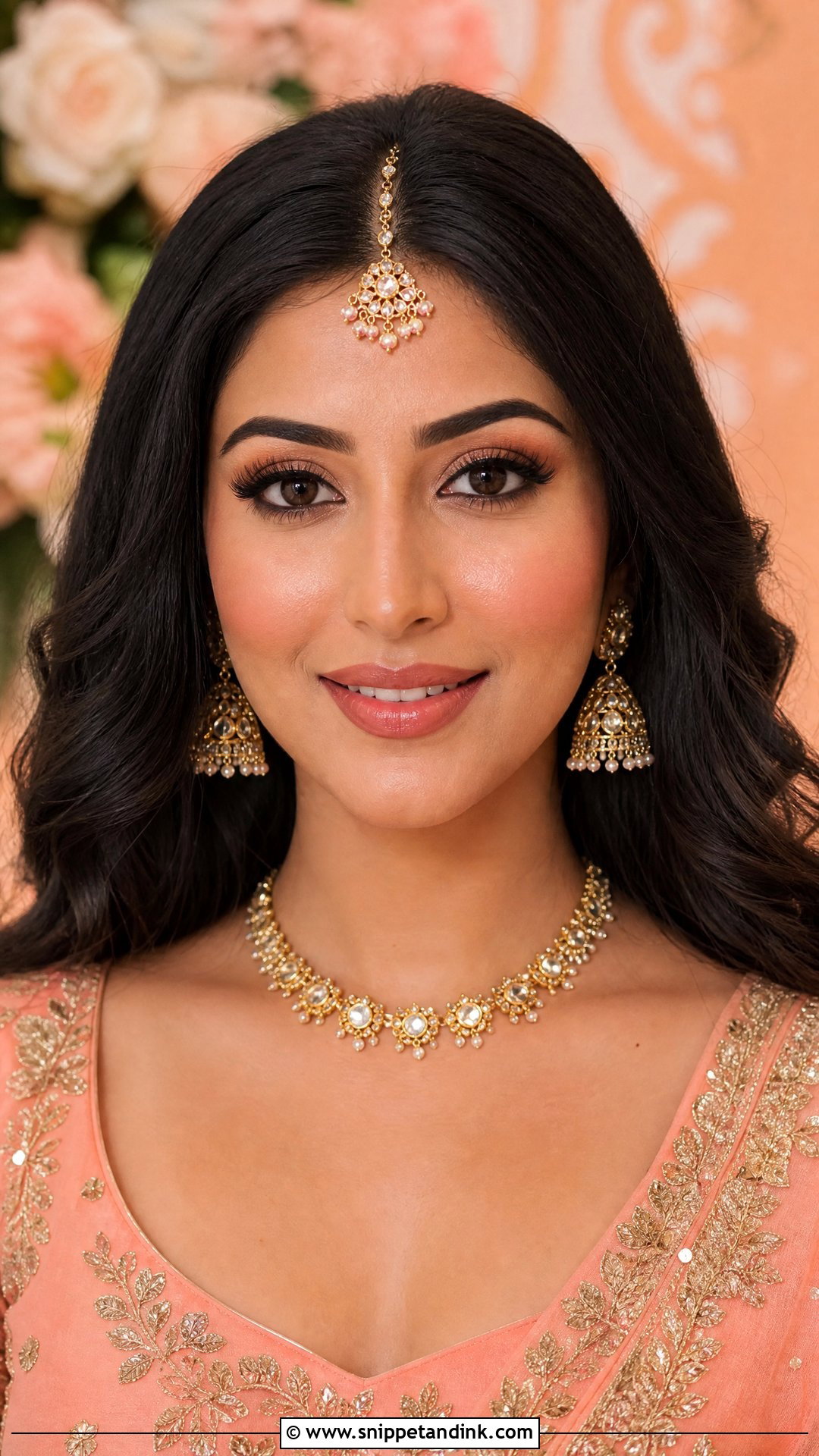 Natural Indian Bridal Eye Makeup - Snippet and Ink - 25 Indian Bridal Eye Makeup Ideas