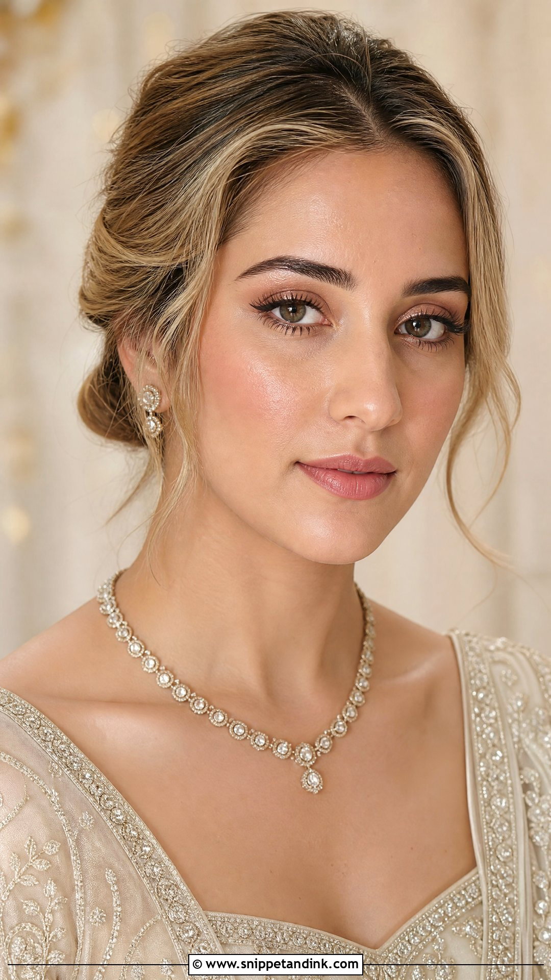 Natural Indian Bridal Makeup With Fresh Skin - Snippet and Ink - 25 Natural Indian Bridal Makeup Ideas