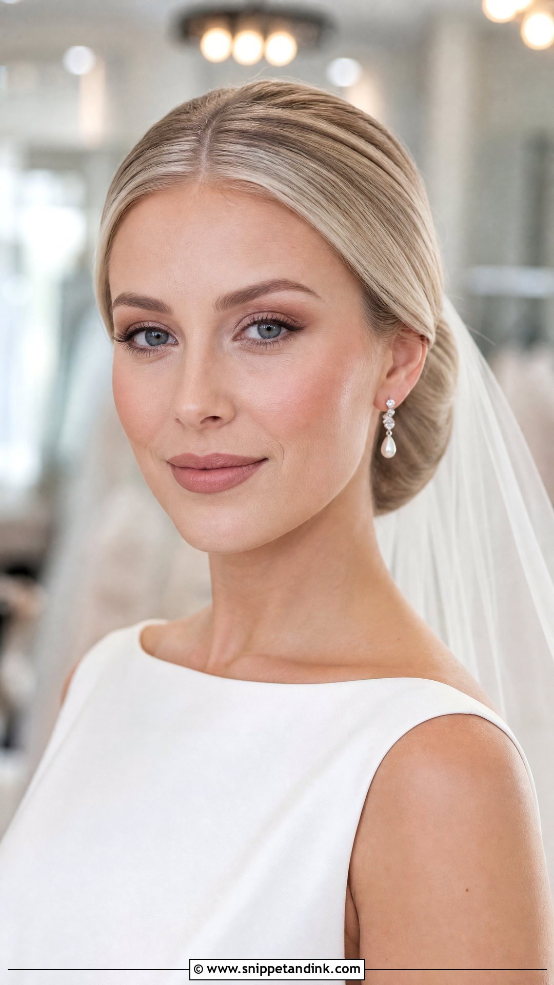 Natural Matte Bridal Makeup - Snippet and Ink - 20 Natural Makeup for Wedding Bride Ideas