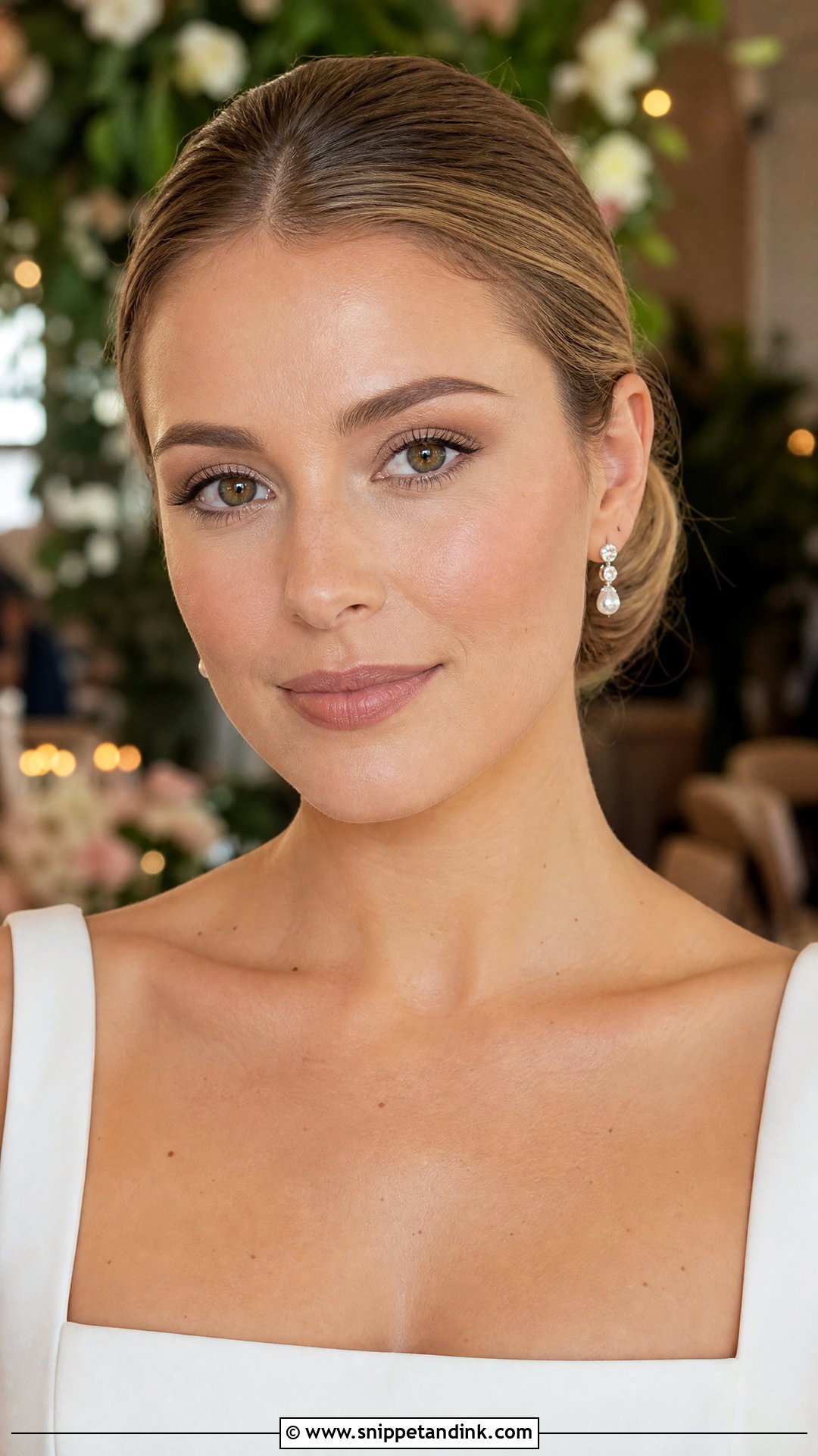 Natural Matte Bridal Makeup - Snippet and Ink - 20 Natural Wedding Bride Makeup Ideas