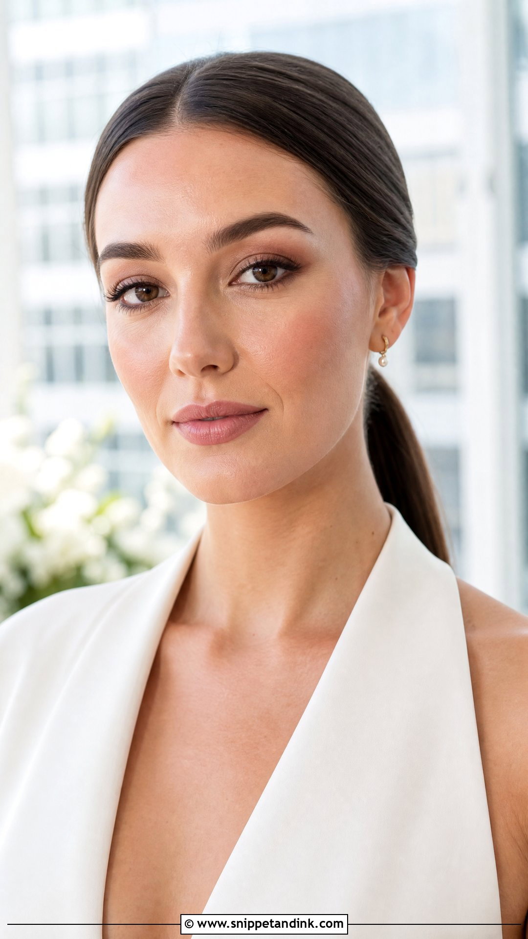 Natural Matte Wedding Makeup - Snippet and Ink - 20 Natural Makeup Looks for Wedding