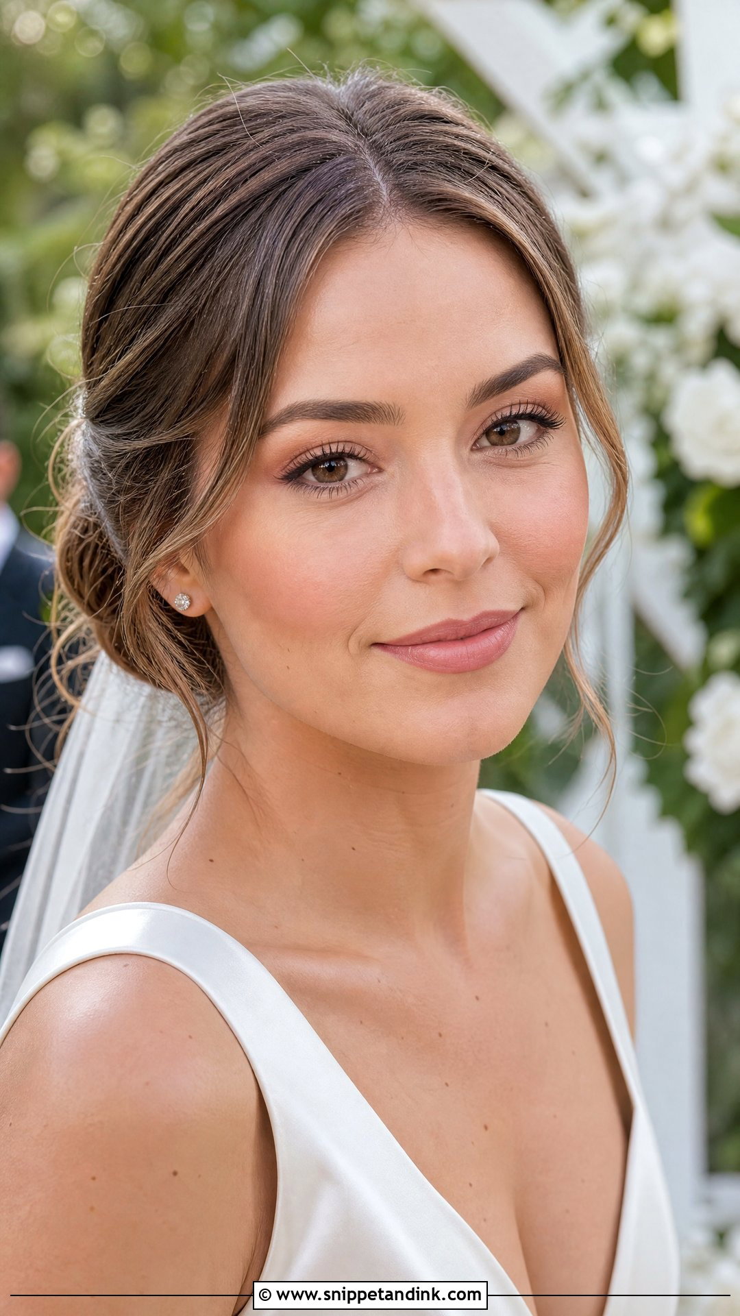 Natural Matte Wedding Makeup - Snippet and Ink - 20 Matte Wedding Makeup Ideas