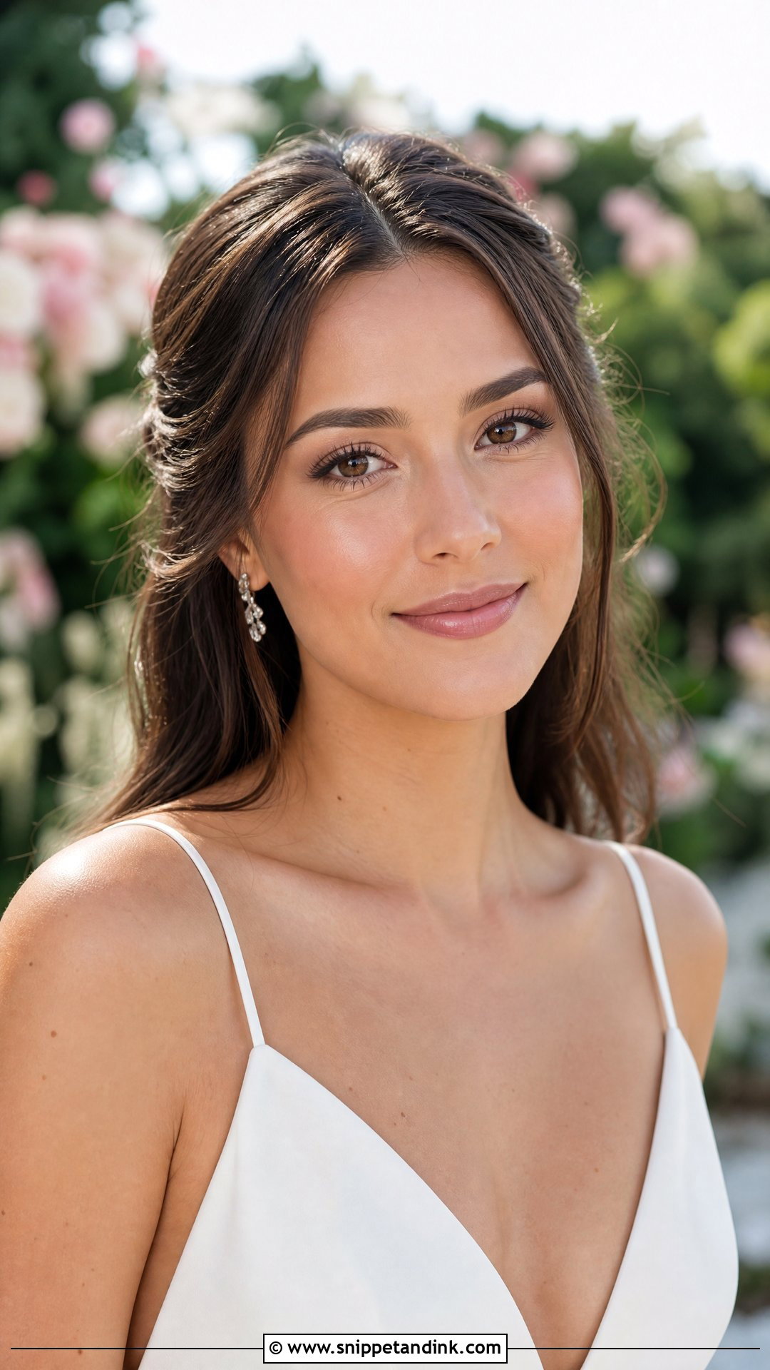 Natural Mauve Bridal Makeup - Snippet and Ink - 20 Mauve Bridal Makeup Ideas