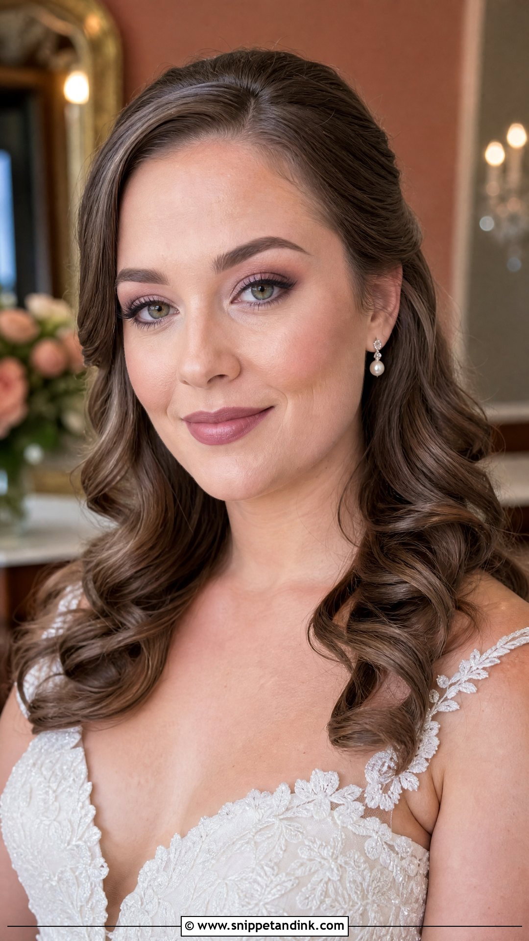 Natural Mauve Wedding Makeup For Green Eyes - Snippet and Ink - 25 Natural Wedding Makeup for Green Eyes
