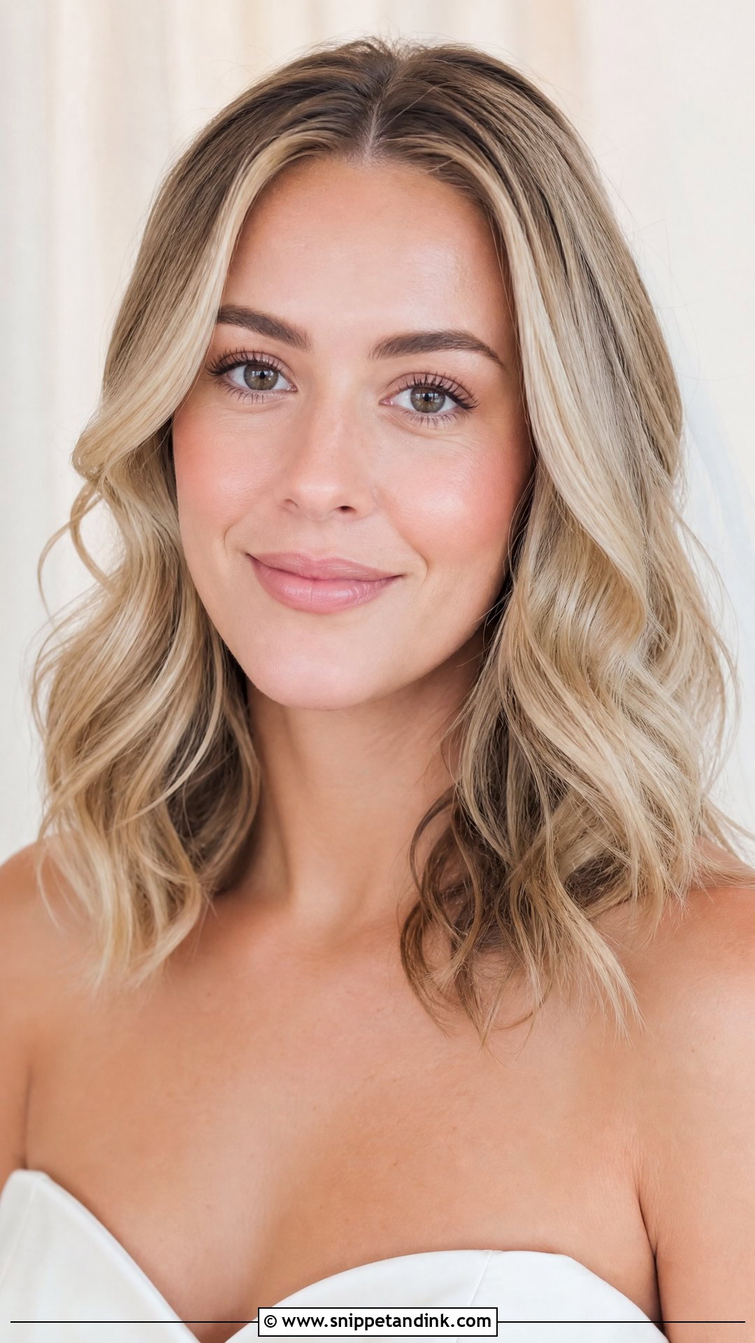 Natural No Makeup Bride - Snippet and Ink - 20 No Makeup Bride Ideas