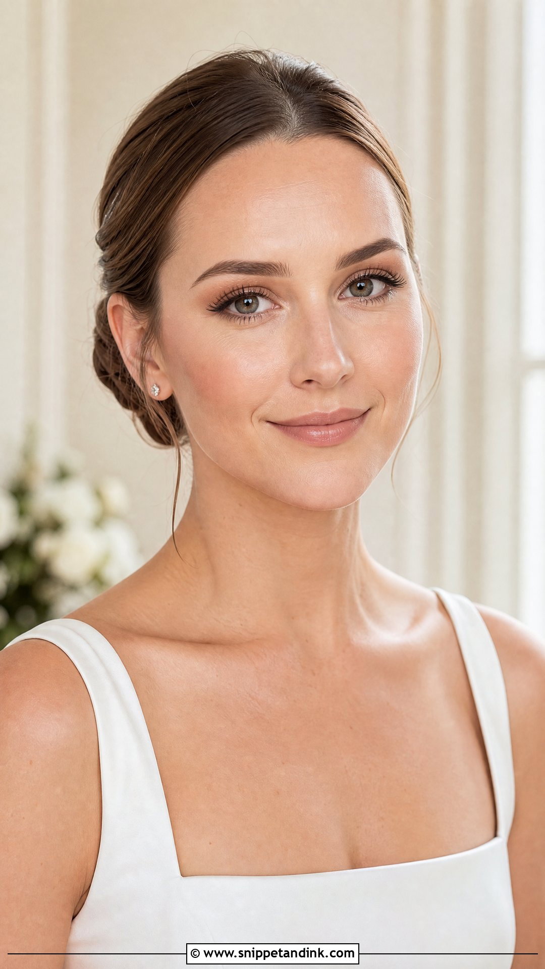 Natural Nude Bridal Makeup - Snippet and Ink - 20 Nude Makeup for Wedding Ideas