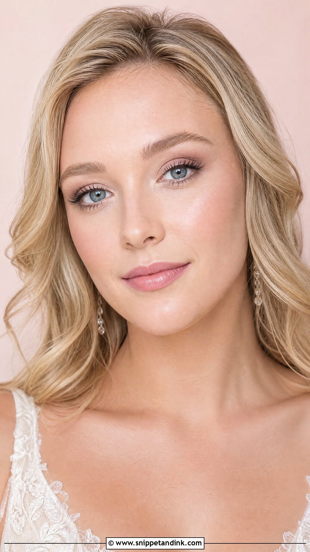 Natural Pale Bridal Makeup - Snippet and Ink - 20 Pale Bridal Makeup Ideas