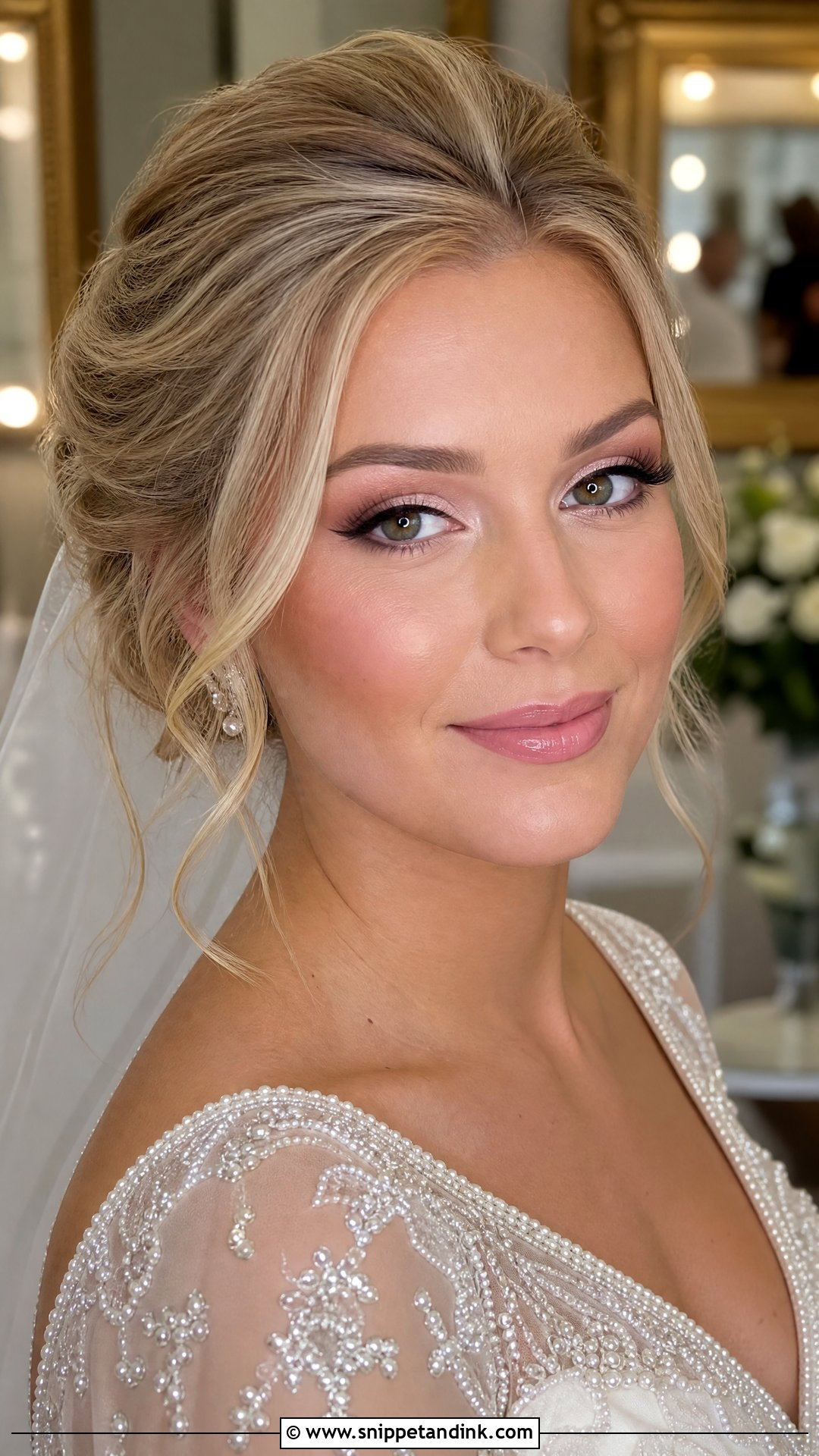 Natural Pink Bridal Makeup - Snippet and Ink - 20 Natural Wedding Bride Makeup Ideas