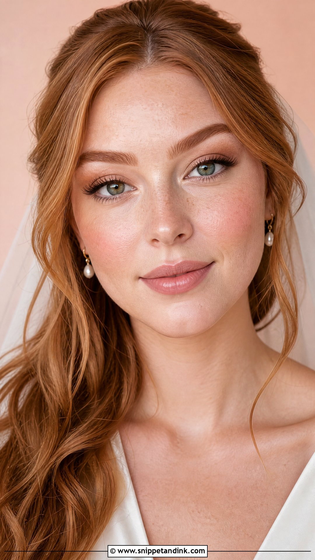 Natural Red Head Wedding Makeup - Snippet and Ink - 20 Red Head Wedding Makeup Ideas