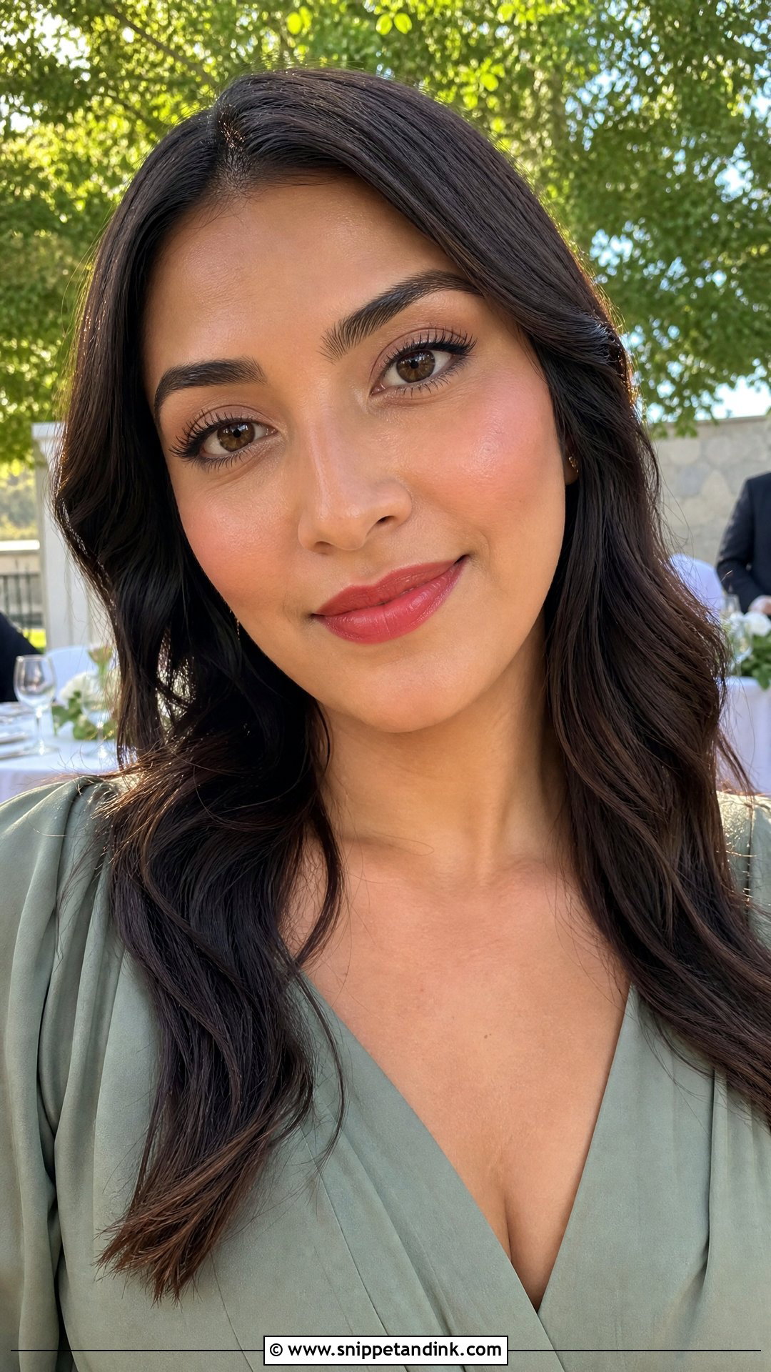 Natural Red Lip Wedding Guest Makeup - Snippet and Ink - 20 Wedding Guest Makeup Red Lips