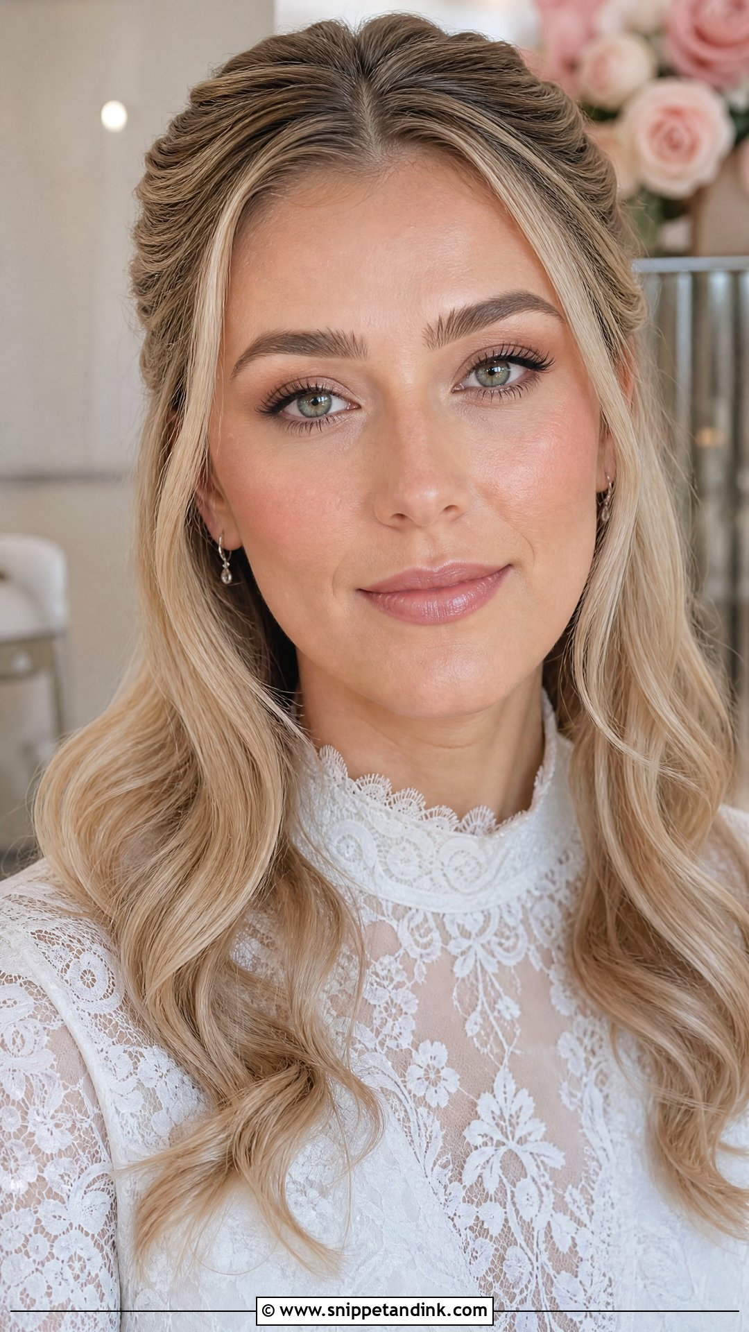 Natural Rose Bridal Makeup - Snippet and Ink - 20 Rose Bridal Makeup Ideas