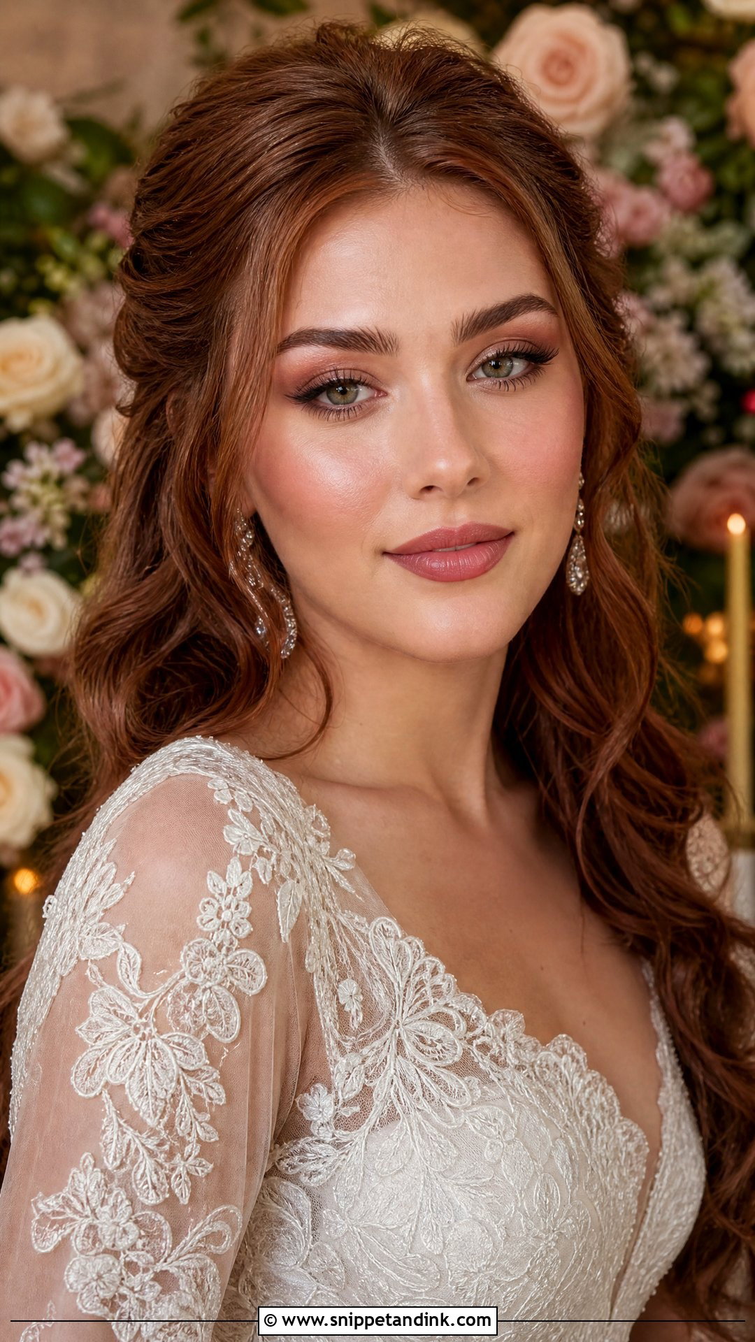 Natural Rose Bridal Makeup - Snippet and Ink - 25 Natural Bridal Make Up Ideas