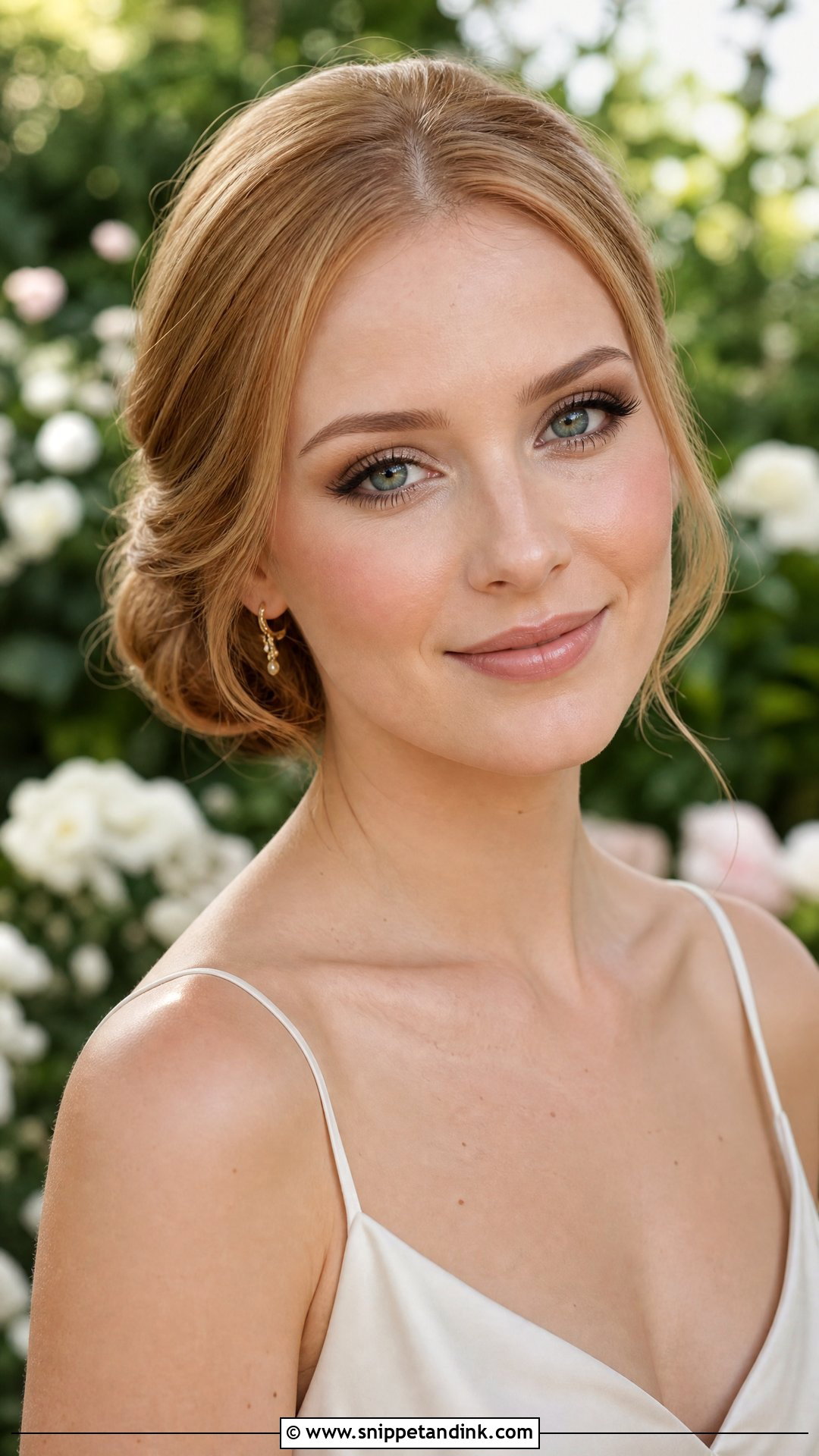 Natural Smokey Eye Bride Makeup - Snippet and Ink - 20 Smokey Eye Bride Ideas
