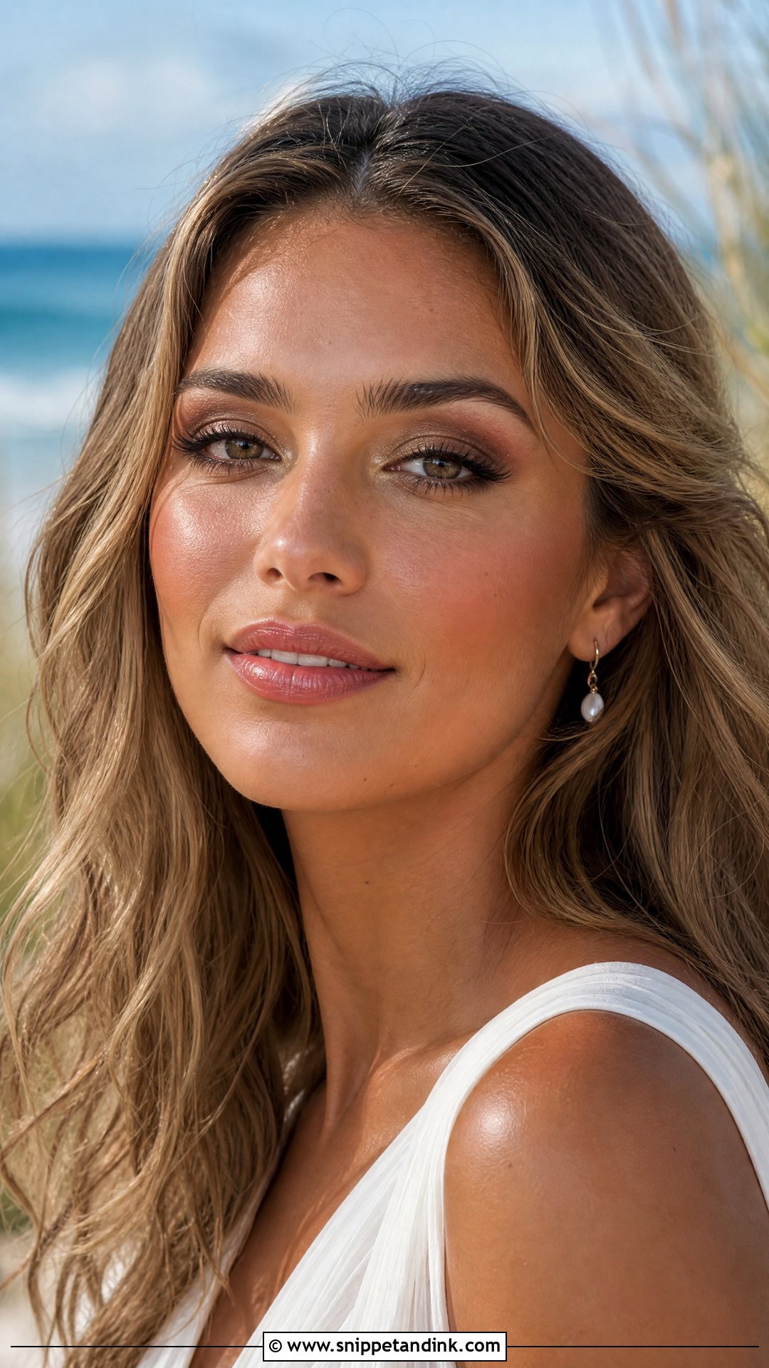 Natural Smokey Eye Wedding Makeup For Beach Wedding - Snippet and Ink - 20 Natural Smokey Eye Makeup Wedding Ideas