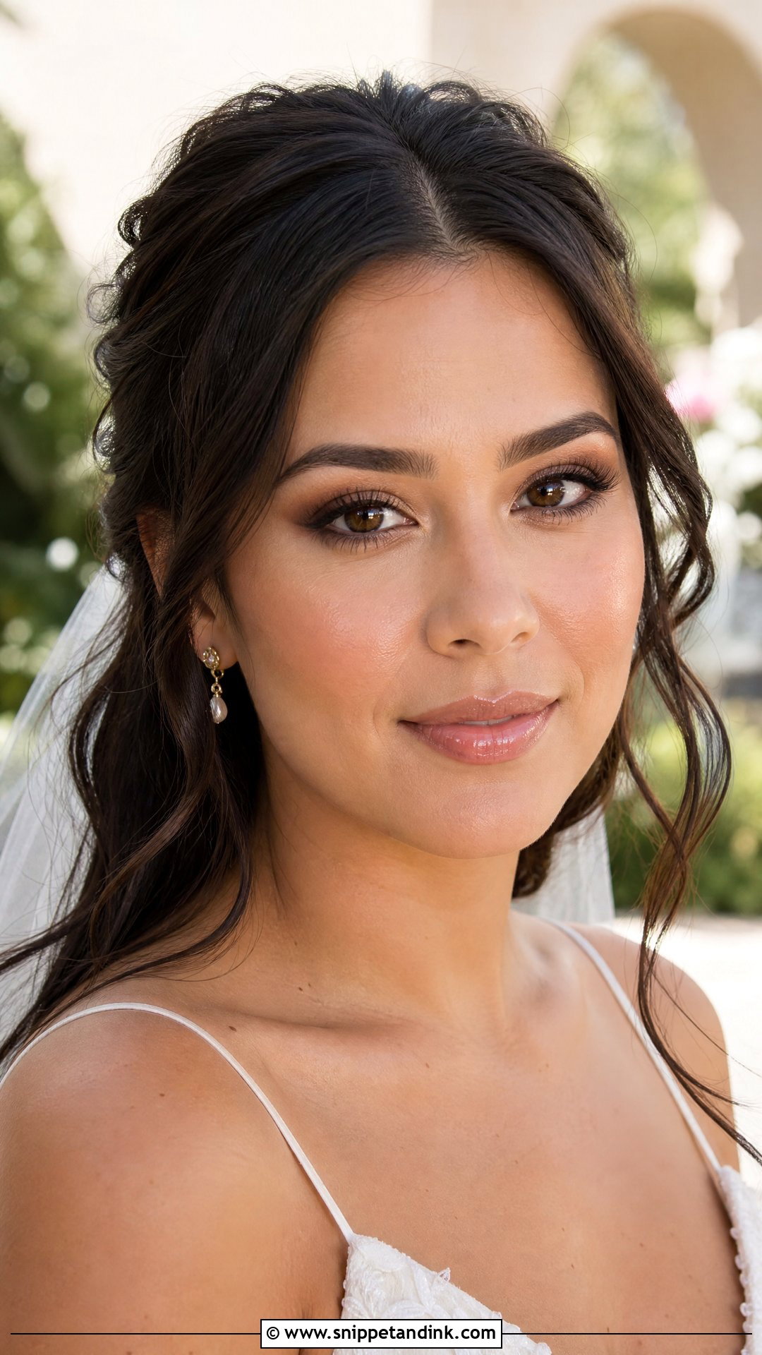 Natural Smokey Eye Wedding Makeup - Snippet and Ink - 20 Smokey Eye Wedding Makeup Brides
