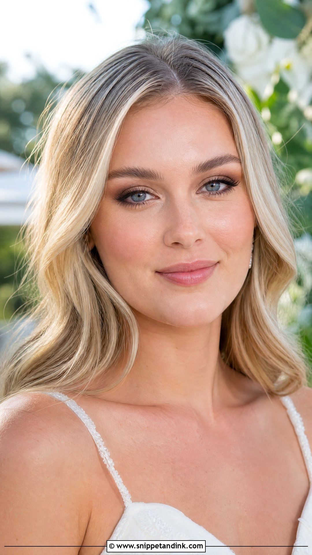 Natural Smoky Bridal Makeup - Snippet and Ink - 20 Smoky Bridal Makeup Ideas
