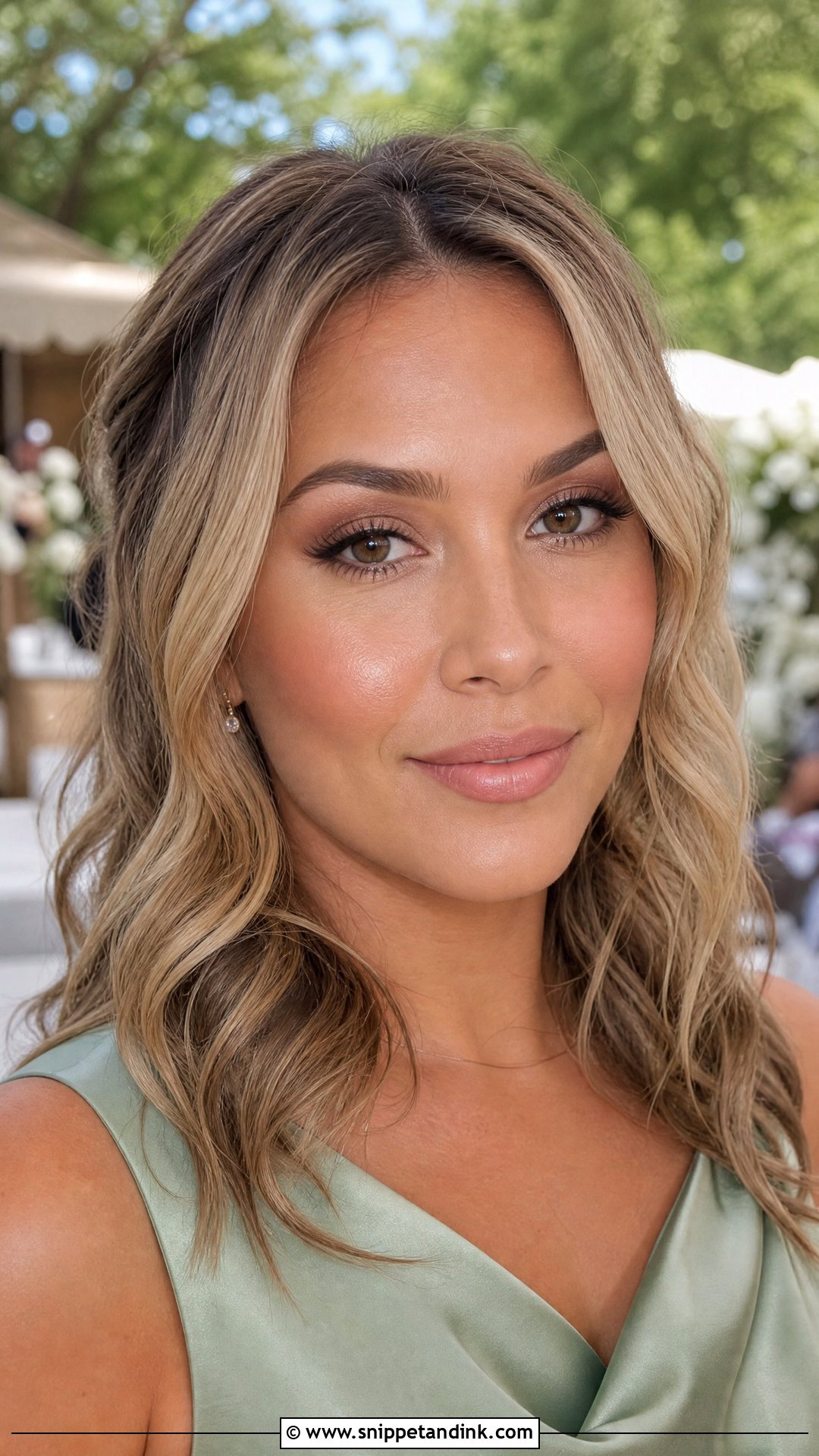 Natural Soft Glam Makeup For Brown Eyes - Snippet and Ink - 20 Natural Wedding Guest Makeup for Brown Eyes