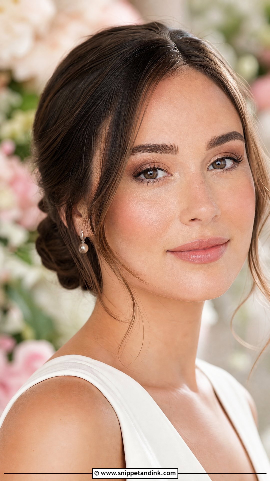 Natural Soft Glam Wedding Makeup - Snippet and Ink - 30 Soft Glam Wedding Makeup Ideas