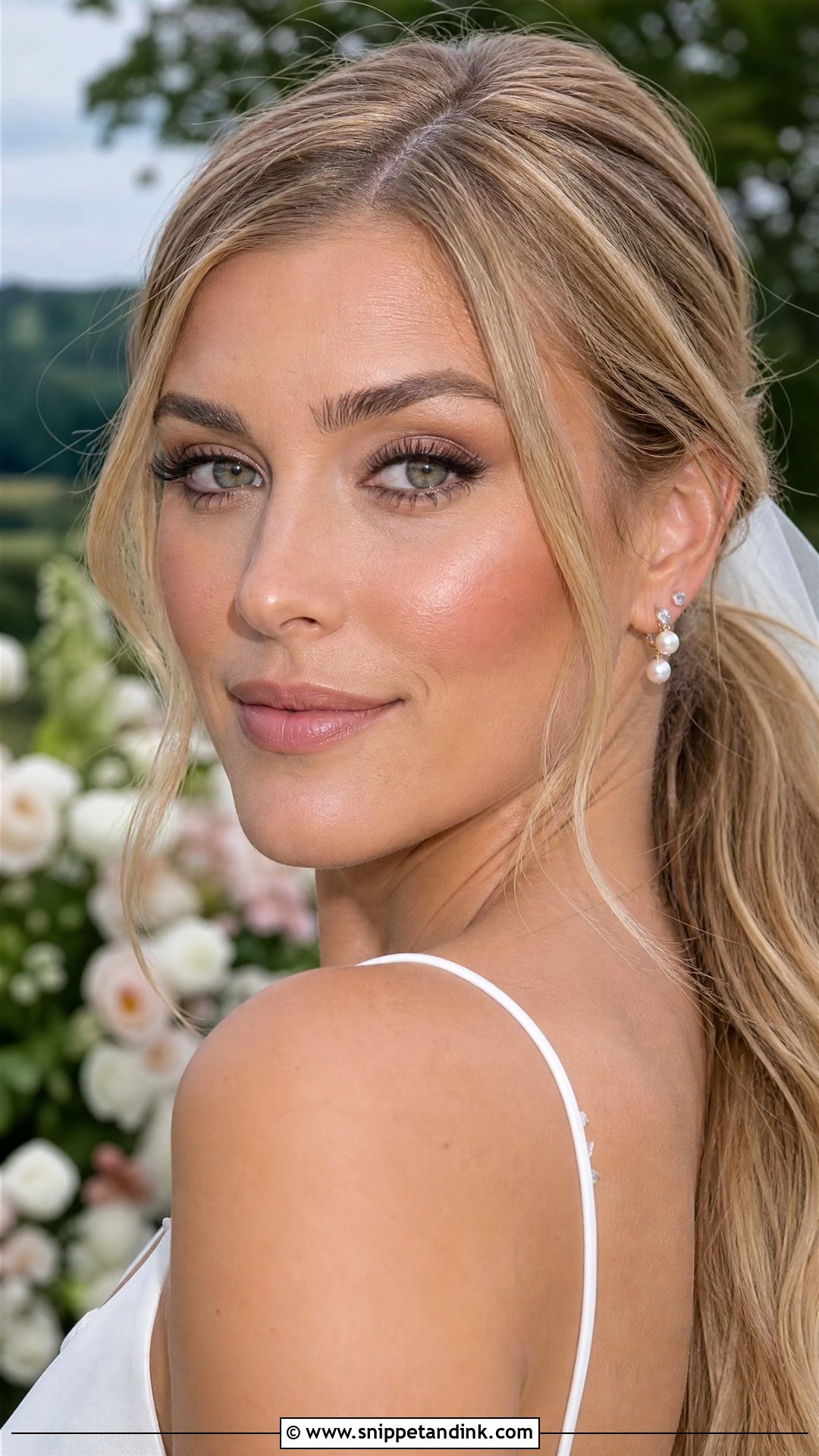 Natural Sultry Wedding Makeup - Snippet and Ink - 20 Sultry Wedding Makeup Ideas
