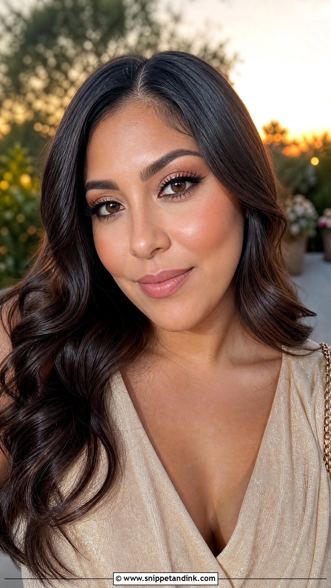 Natural Wedding Guest Makeup For Brown Eyes - Snippet and Ink - 20 Natural Wedding Guest Makeup Ideas