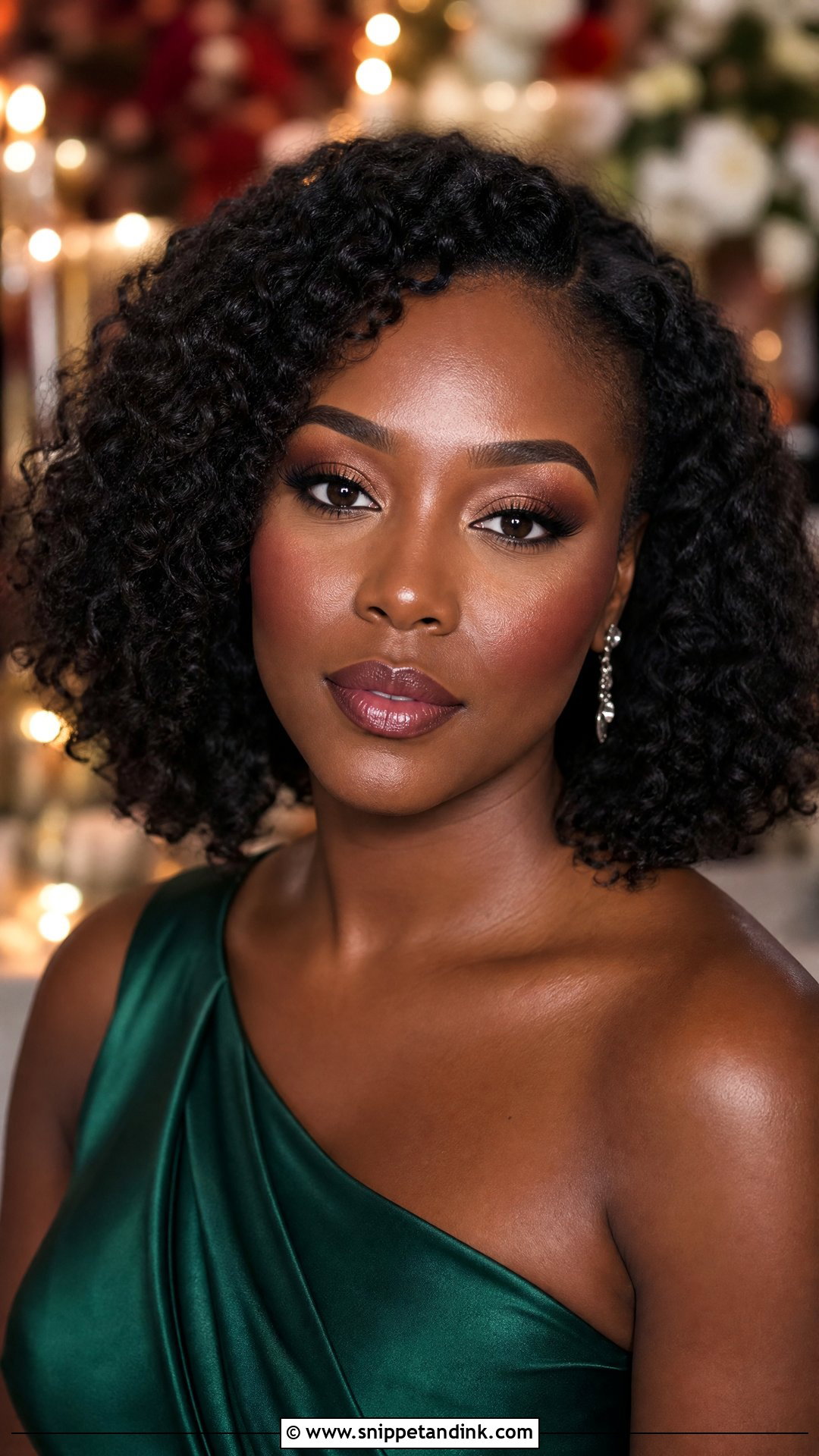 Natural Wedding Guest Makeup For Deep Skin - Snippet and Ink - 20 Natural Wedding Guest Makeup Ideas