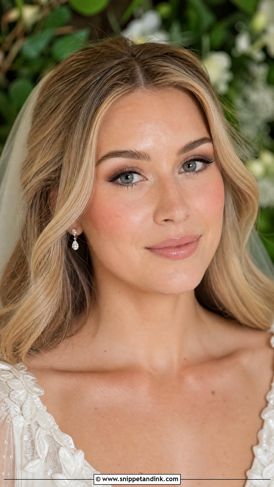 Natural Wedding Makeup - Snippet and Ink - 30 Makeup for Wedding Ideas