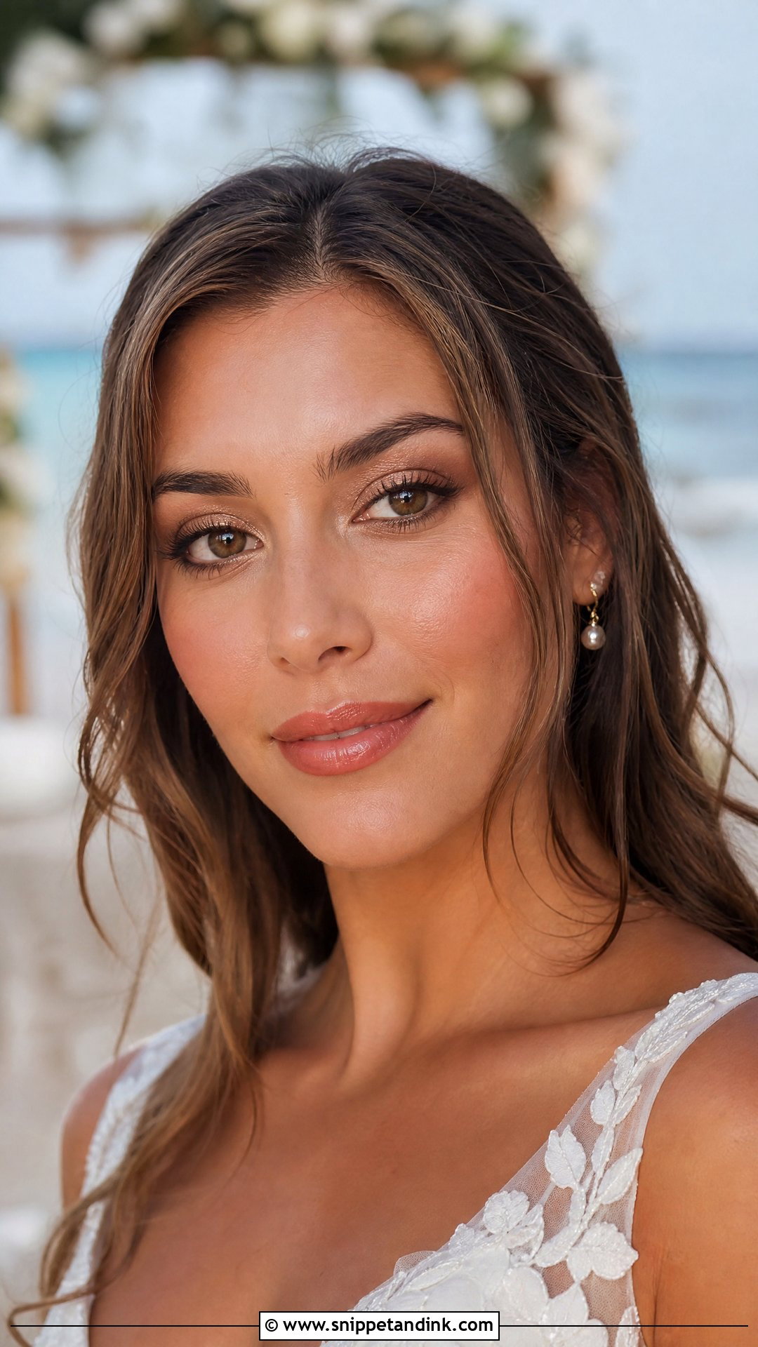 Natural Wedding Makeup For Beach Wedding - Snippet and Ink - 20 Simple Natural Wedding Makeup Ideas