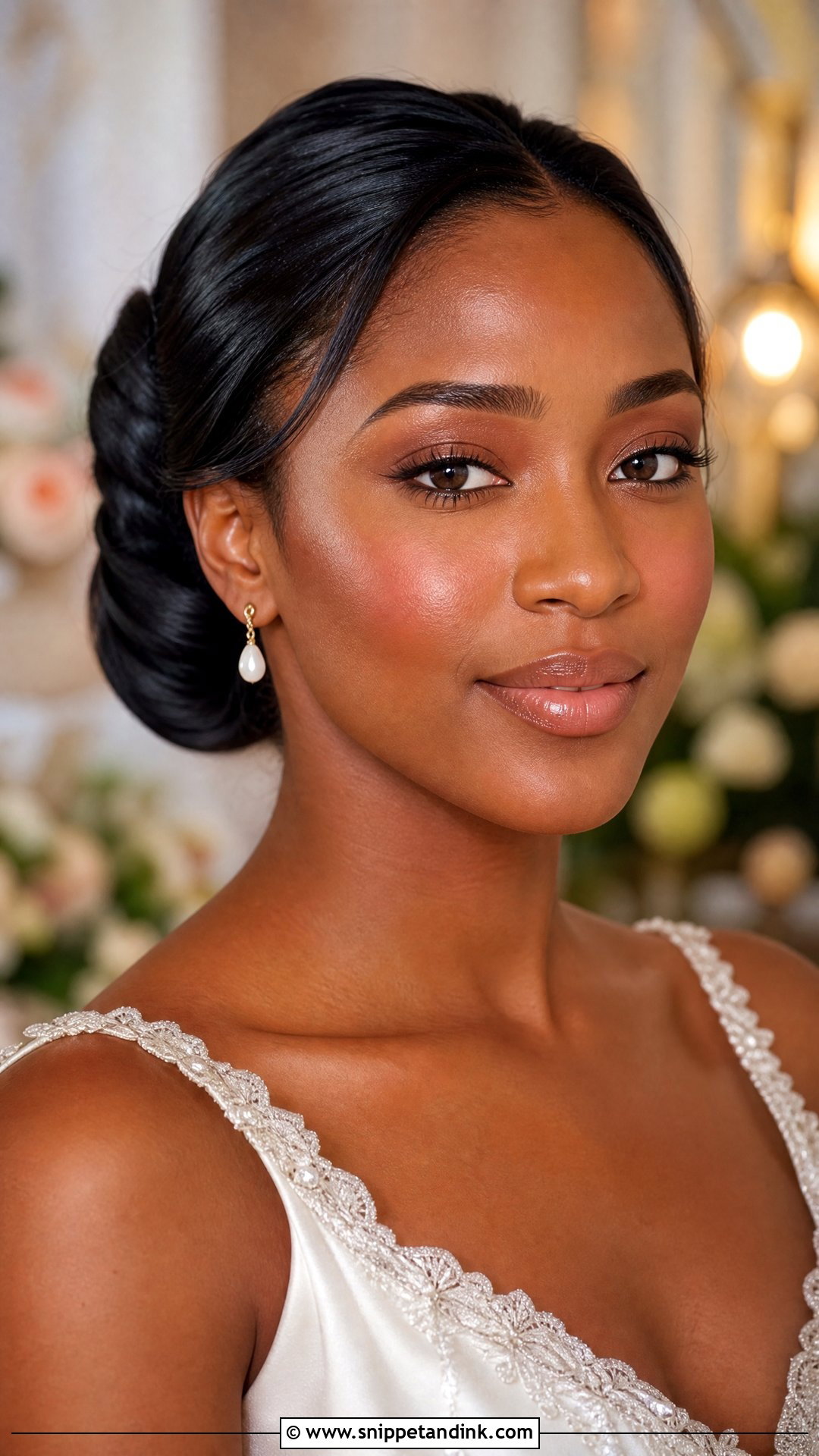 Natural Wedding Makeup For Black Women - Snippet and Ink - 20 Wedding Makeup for Black Women
