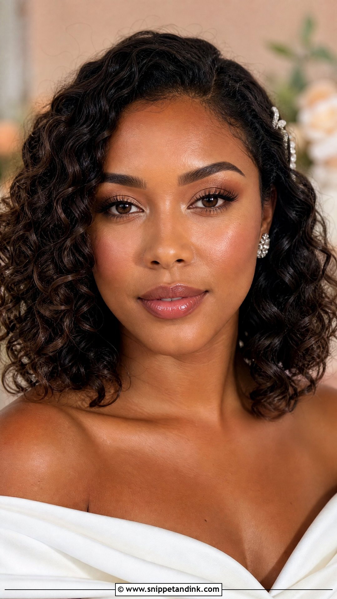 Natural Wedding Makeup For Black Women - Snippet and Ink - 20 Black Woman Wedding Makeup Ideas