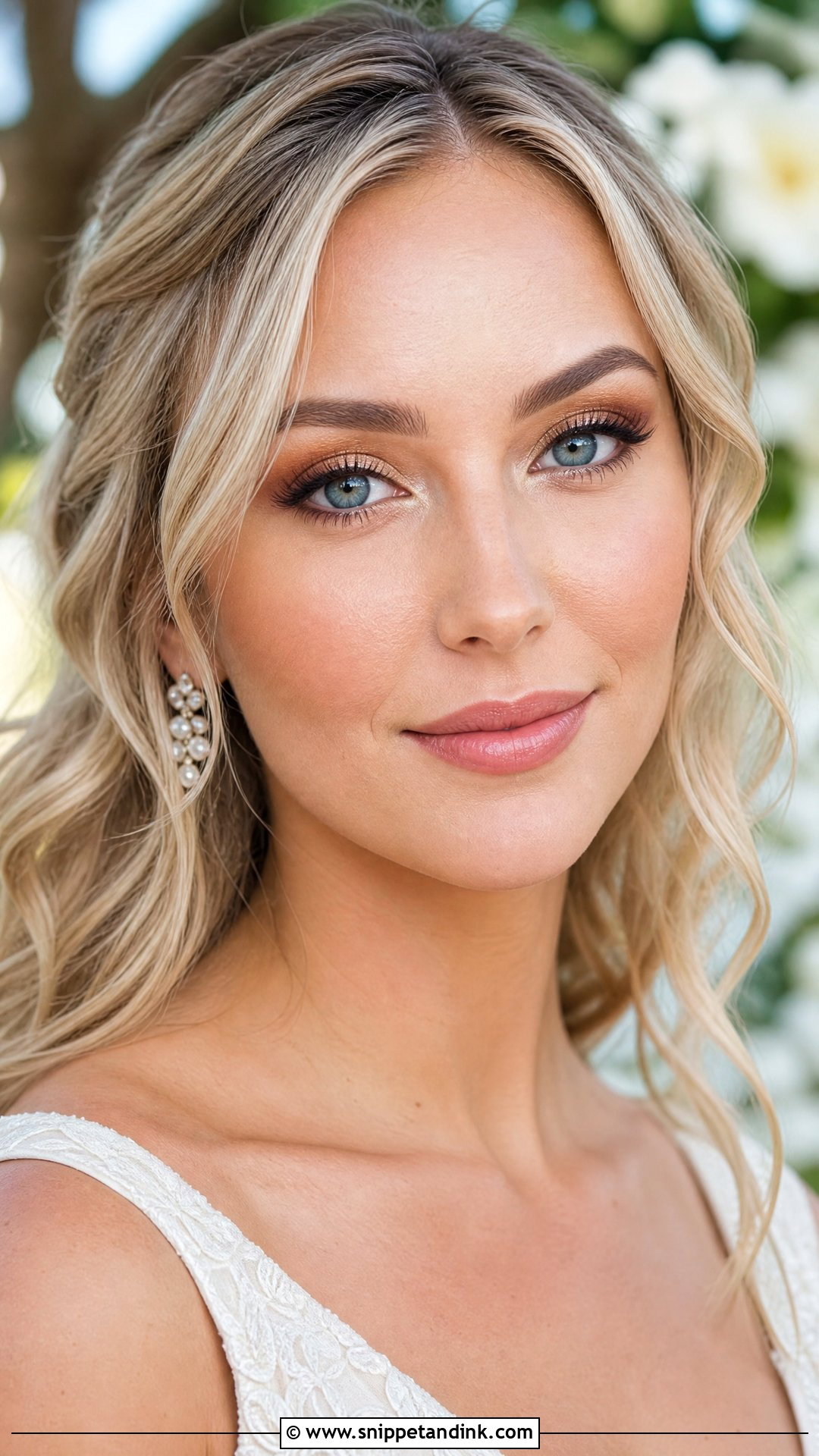 Natural Wedding Makeup For Blue Eyes - Snippet and Ink - 35 Natural Wedding Makeup Ideas