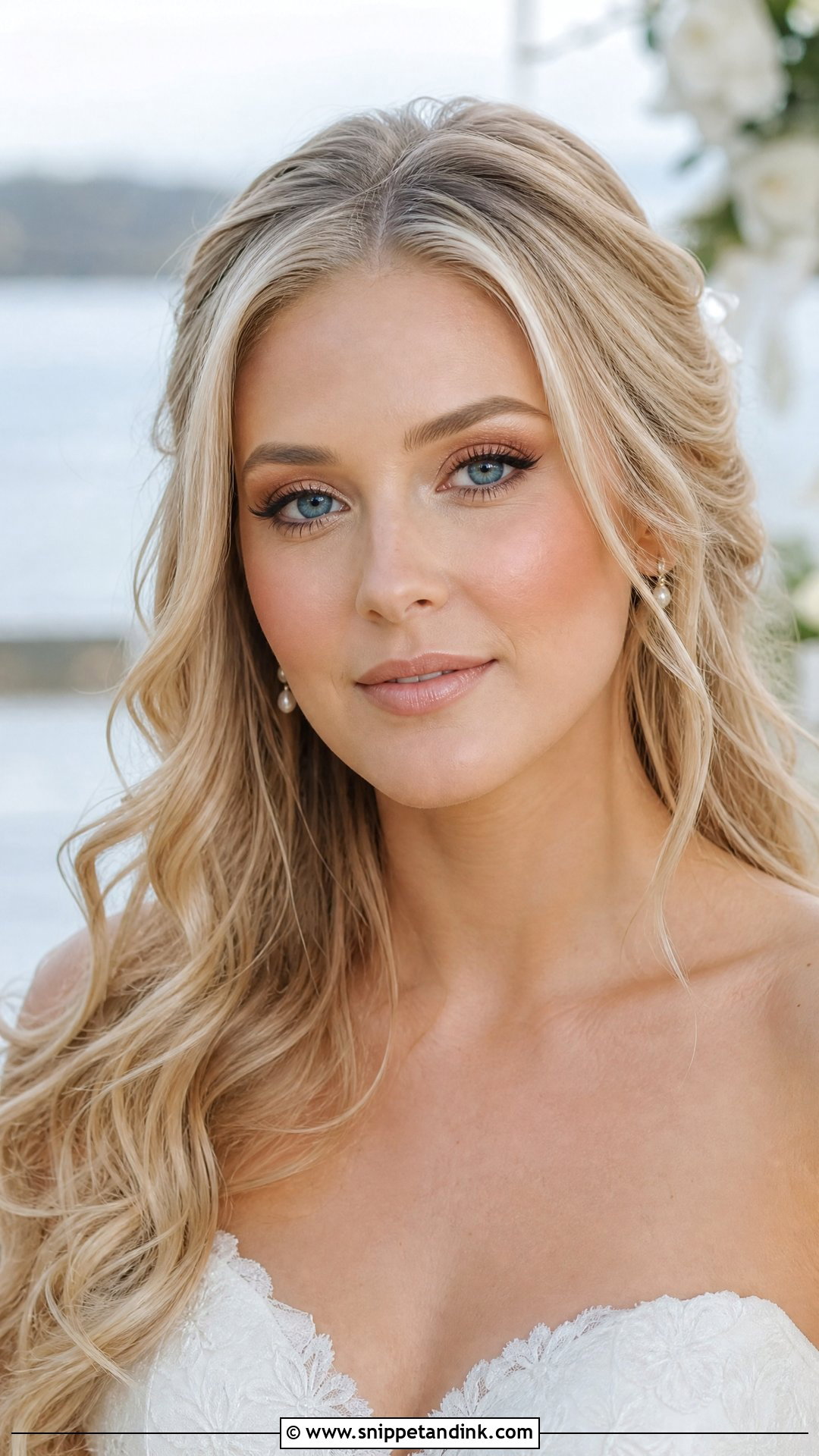 Natural Wedding Makeup For Blue Eyes - Snippet and Ink - 20 Simple Natural Wedding Makeup Ideas