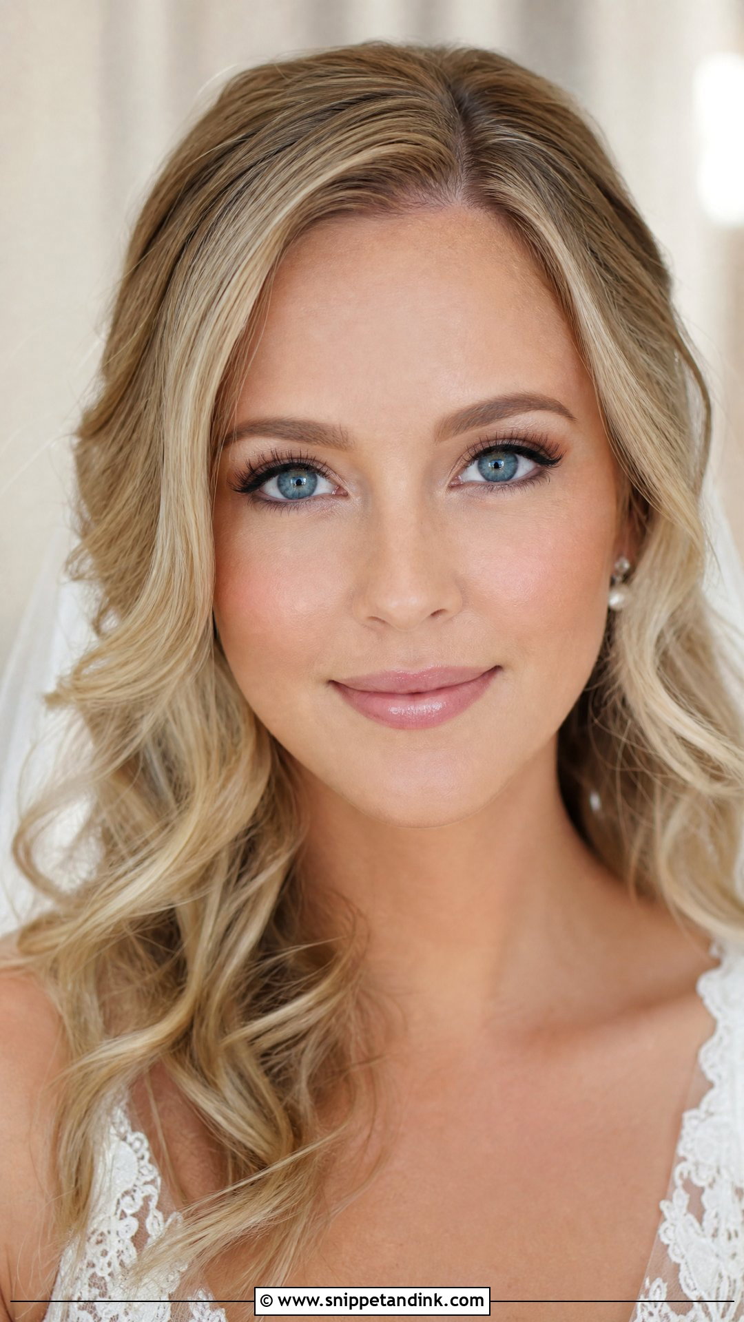Natural Wedding Makeup For Blue Eyes - Snippet and Ink - 20 Wedding Makeup Looks for Blue Eyes