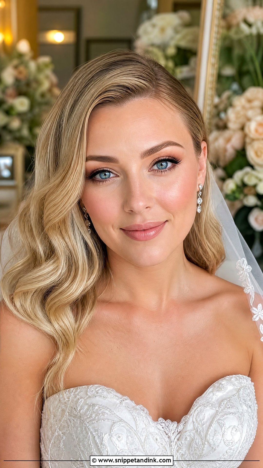 Natural Wedding Makeup For Blue Eyes - Snippet and Ink - 25 Light Natural Wedding Makeup Looks