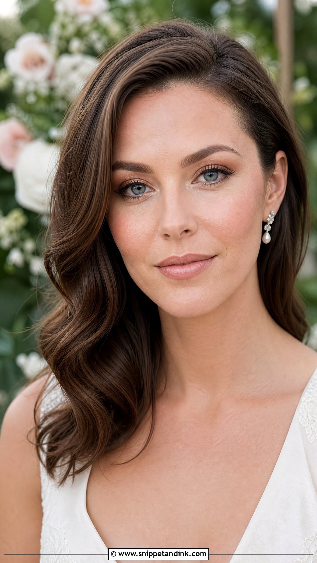 Natural Wedding Makeup For Blue Eyes Brunette - Snippet and Ink - 25 Wedding Makeup for Blue Eyes Brunette