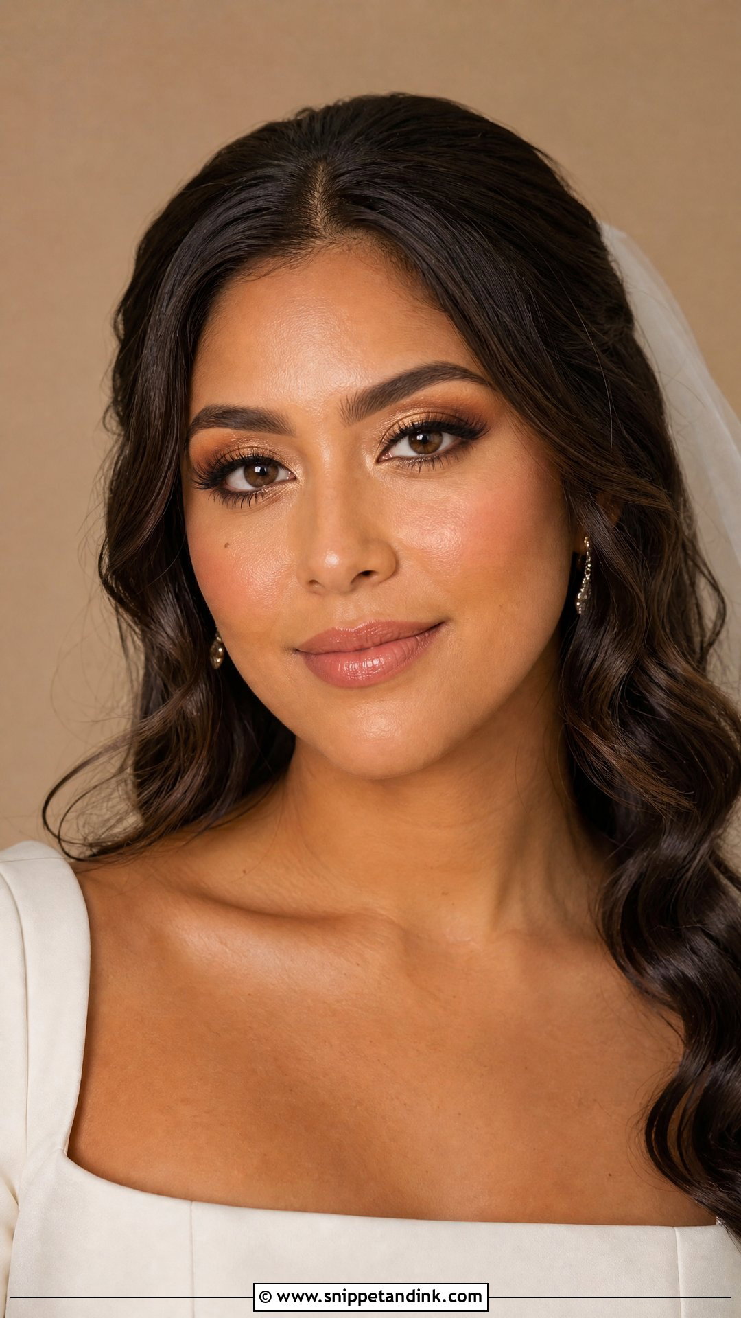 Natural Wedding Makeup For Brown Eyes - Snippet and Ink - 20 Very Natural Wedding Makeup Ideas