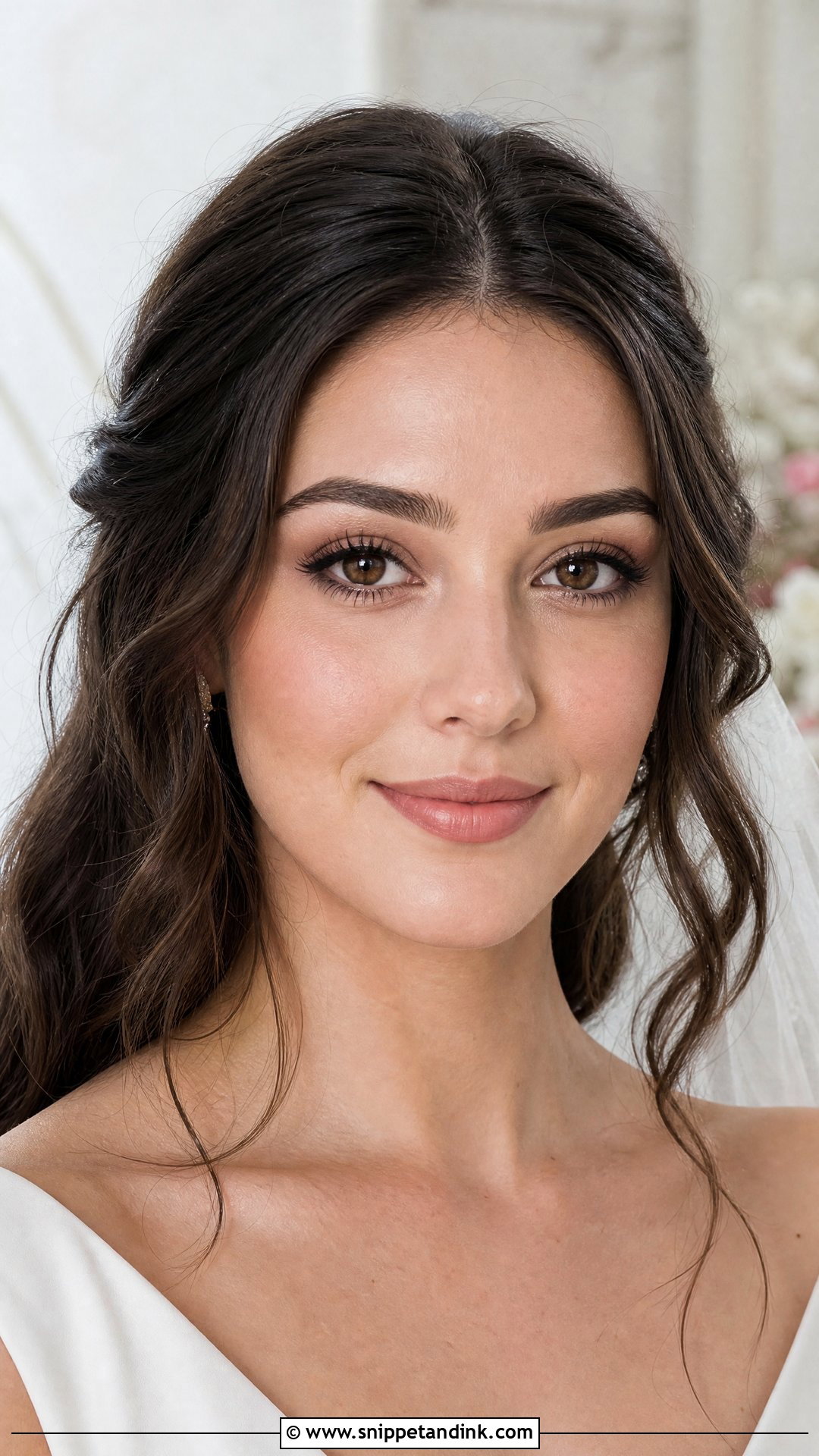 Natural Wedding Makeup For Brown Eyes Brunettes - Snippet and Ink - 20 Natural Wedding Makeup for Brown Eyes Brunettes