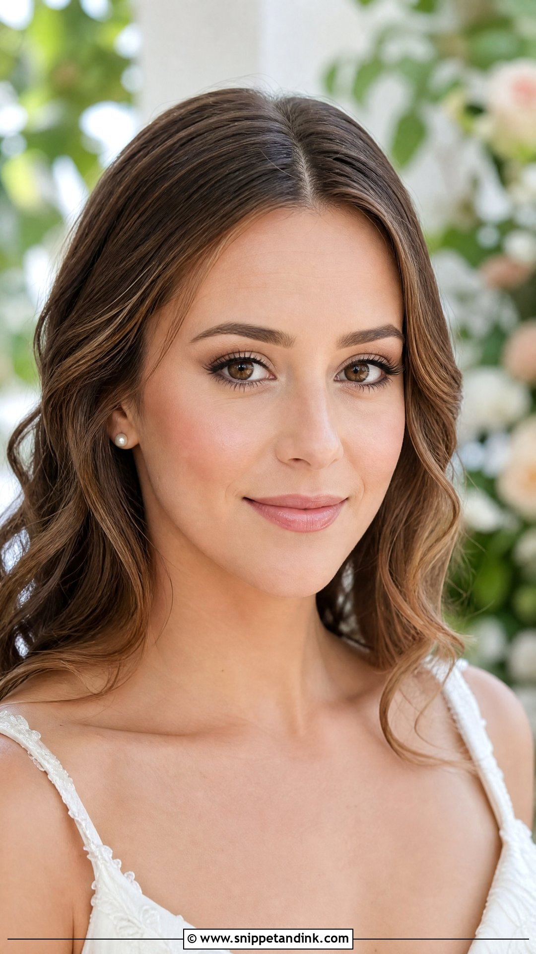Natural Wedding Makeup For Brown Hair - Snippet and Ink - 20 Wedding Makeup Brown Hair Ideas