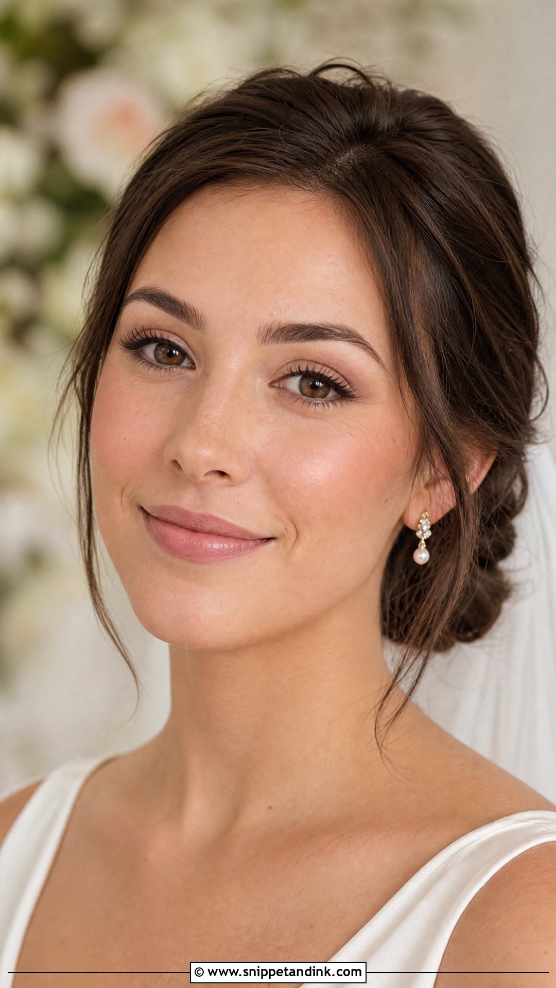 Natural Wedding Makeup For Brunettes - Snippet and Ink - 20 Wedding Makeup Brunette Ideas