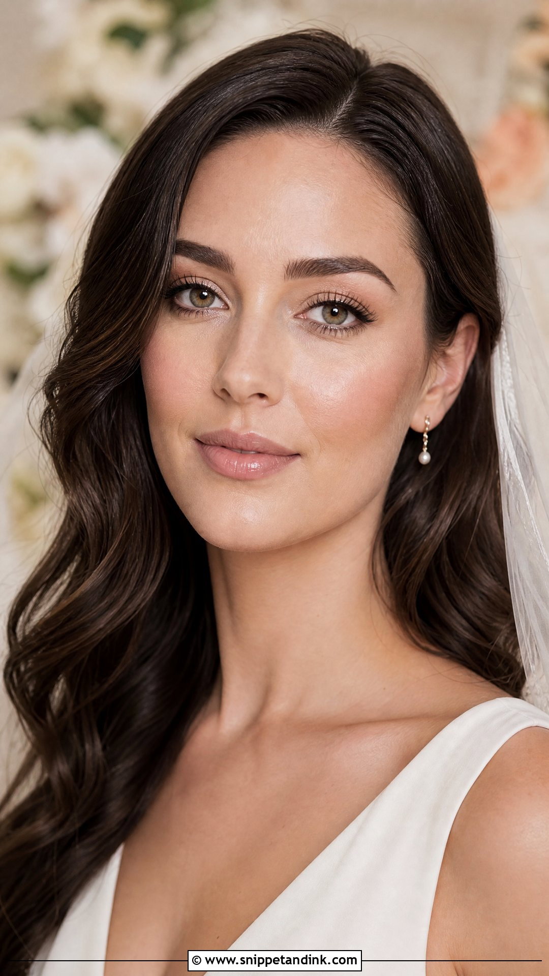 Natural Wedding Makeup For Dark Hair - Snippet and Ink - 20 Wedding Makeup Dark Hair Ideas
