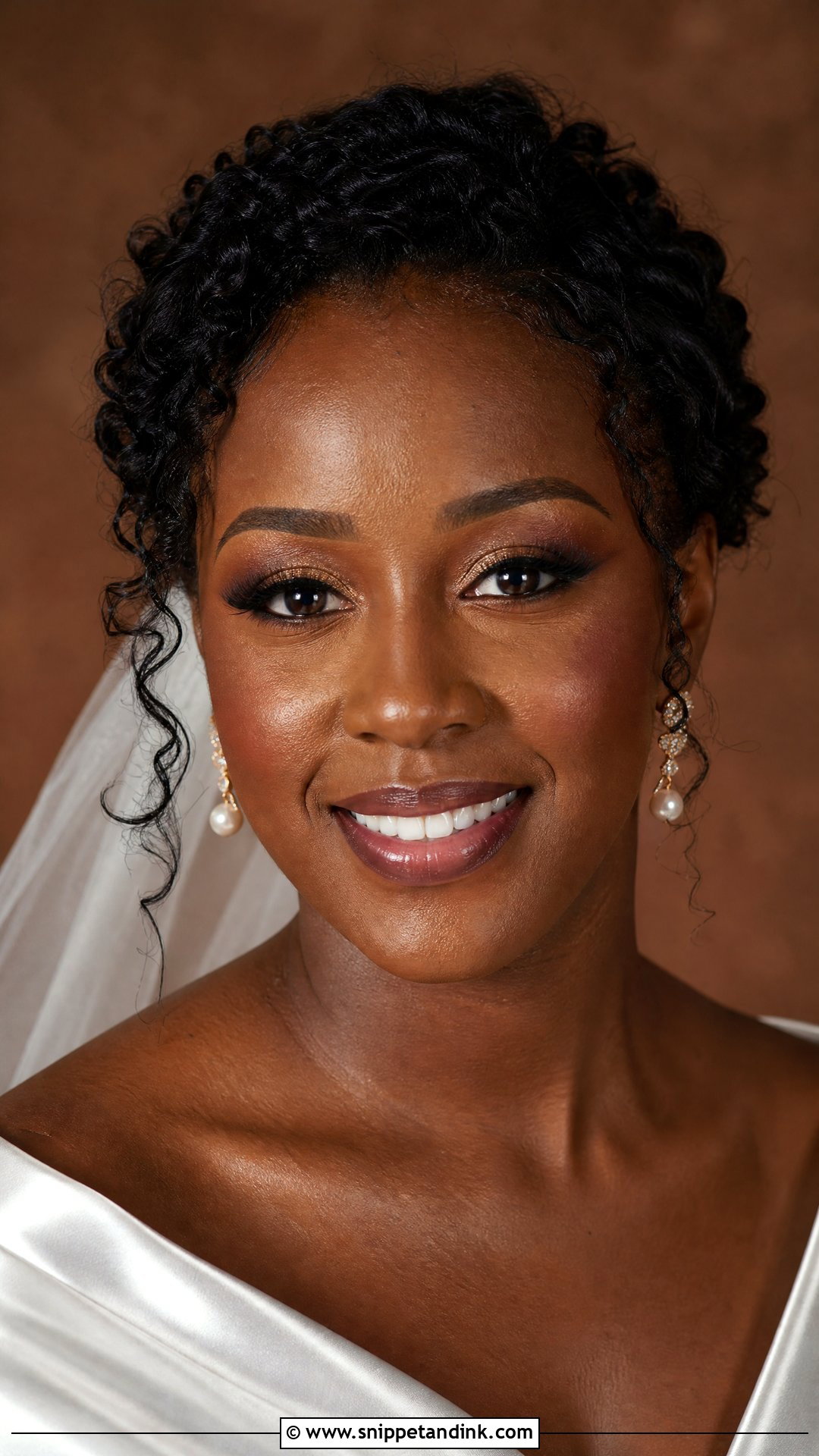 Natural Wedding Makeup For Deep Skin - Snippet and Ink - 20 Very Natural Wedding Makeup Ideas