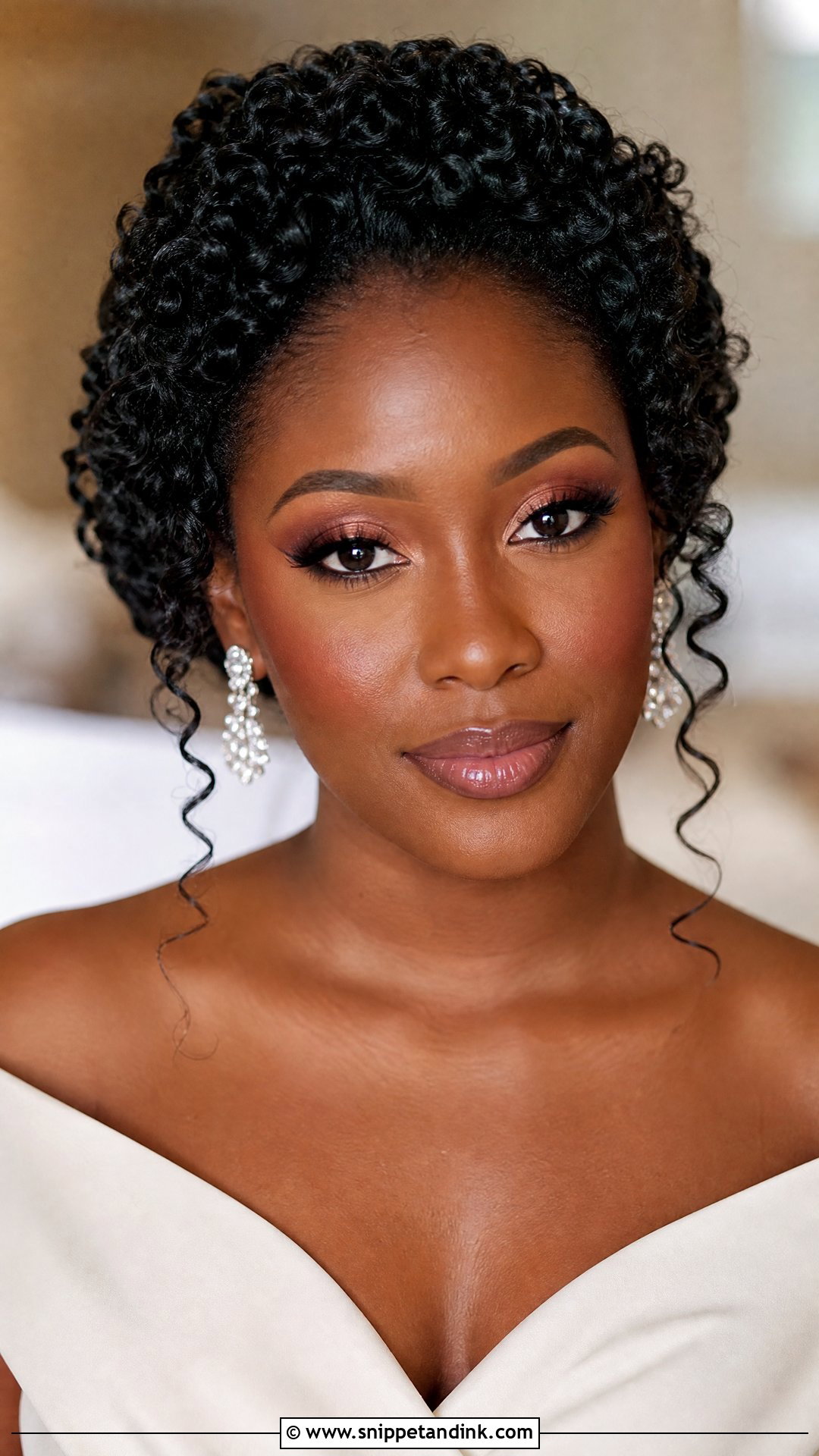 Natural Wedding Makeup For Deep Skin - Snippet and Ink - 35 Natural Wedding Makeup Ideas